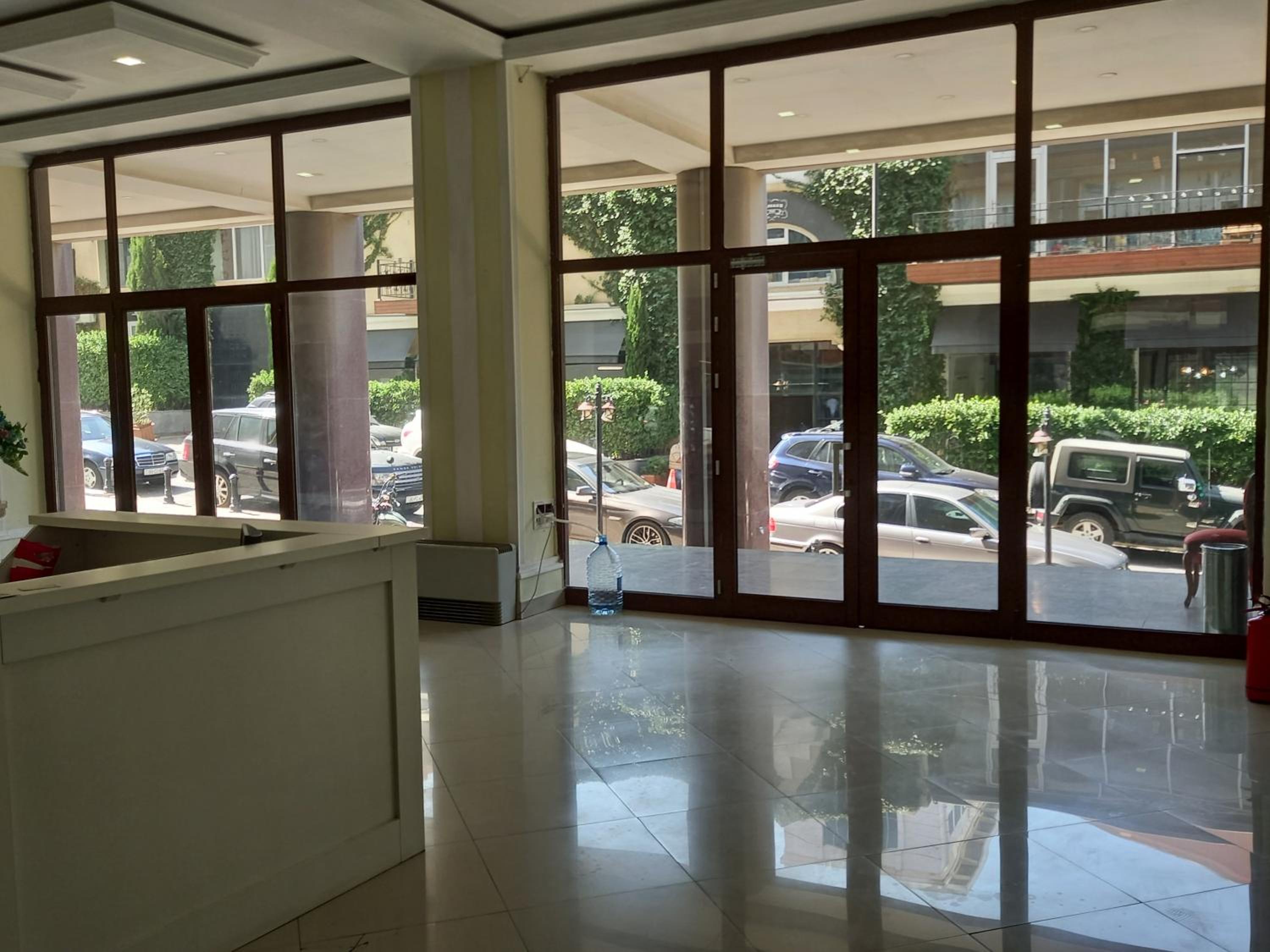 Flame Towers view apartment