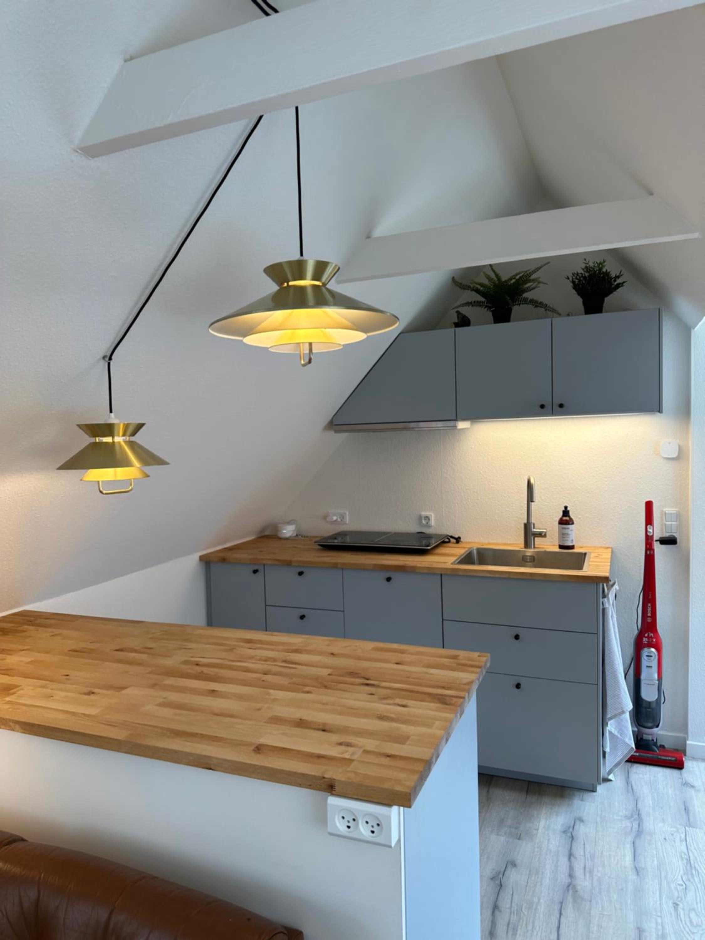 Loftlejlighed i centrum