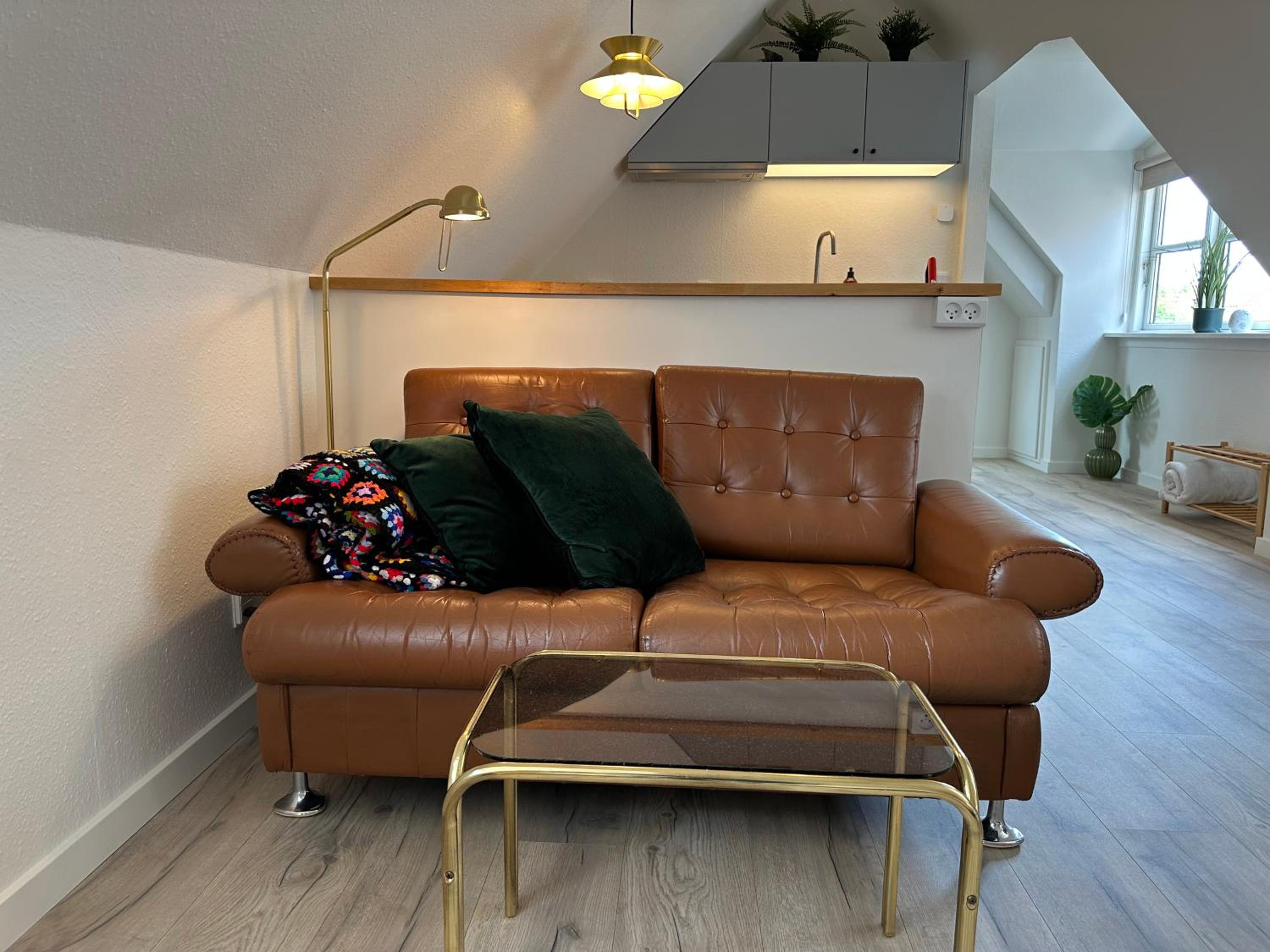 Loftlejlighed i centrum