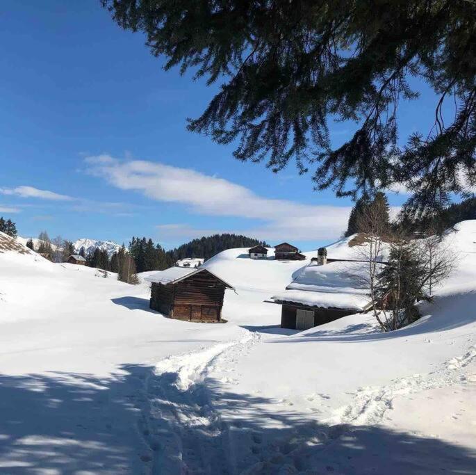 Beautiful Swiss chalet with breathtaking views and a sauna