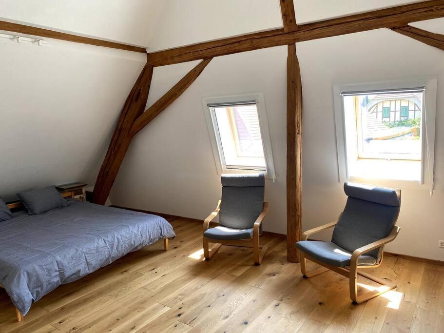 triplex dans une ferme rénovée