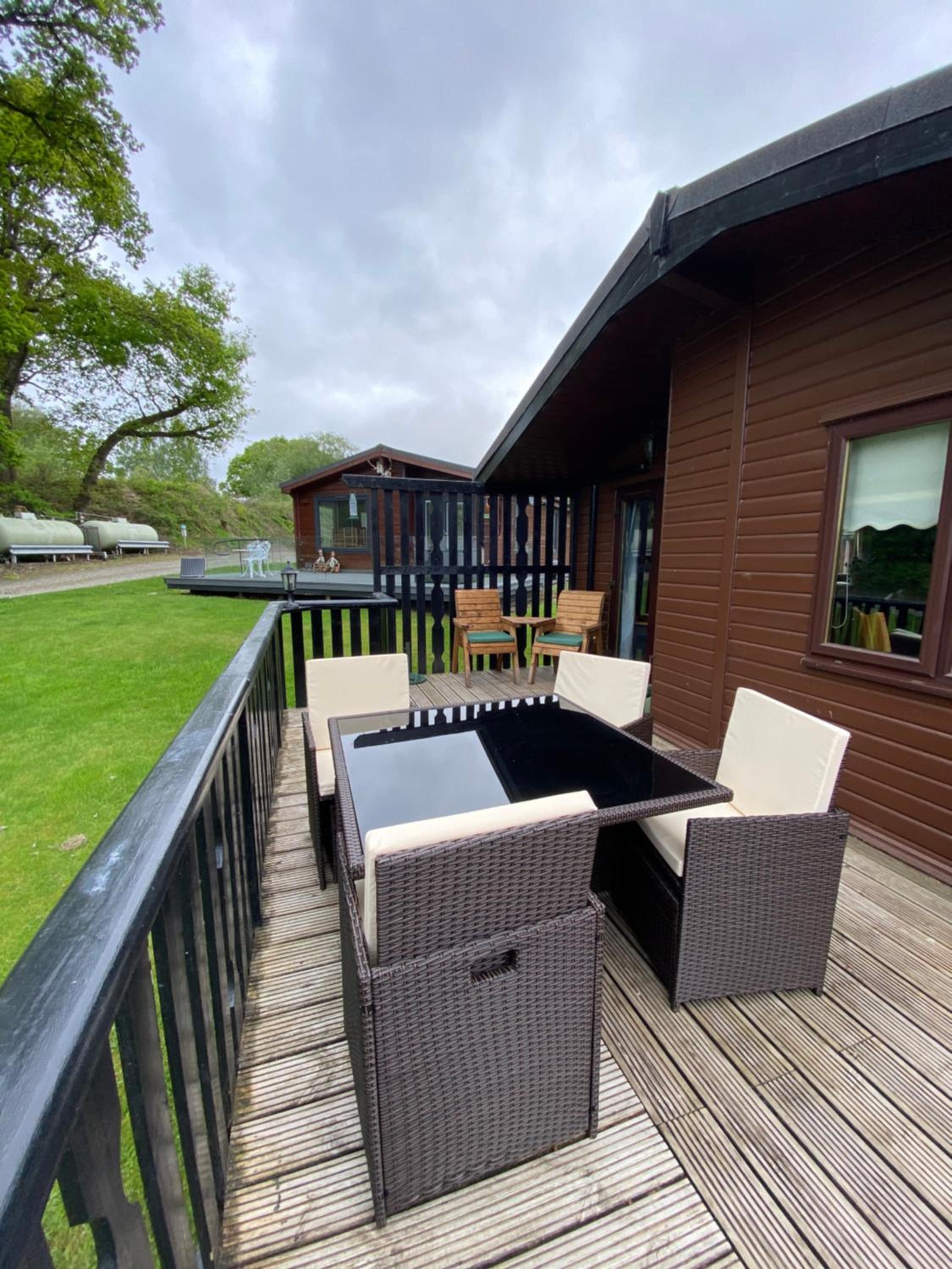 Cozy Loch Lomond Lodge 27, Rowardennan view 3