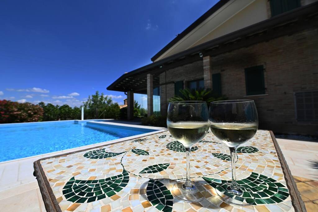 Villa con piscina vicino a Matera view 5