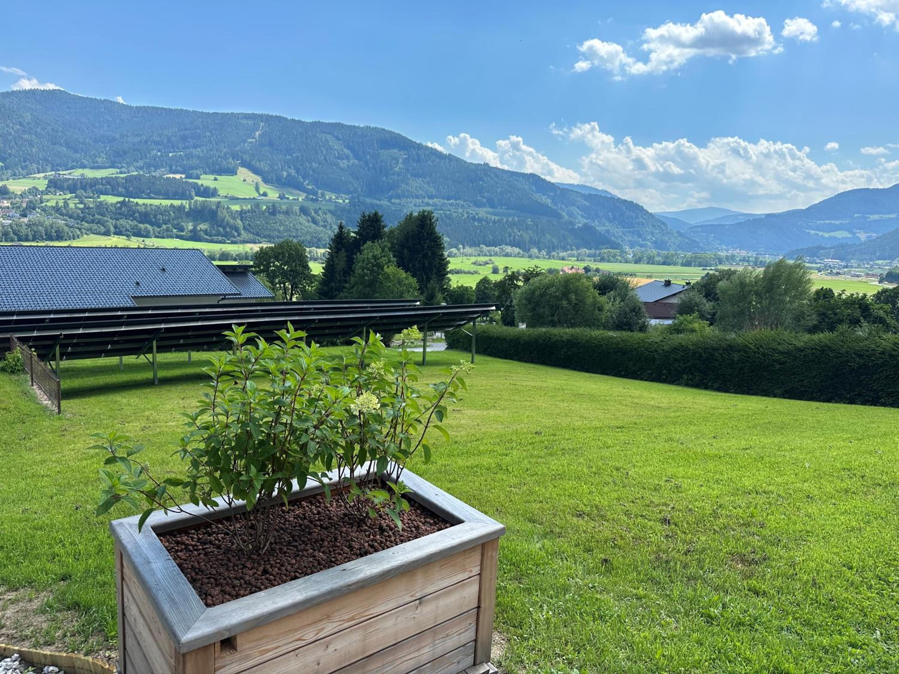 Panoramablick Scheifling