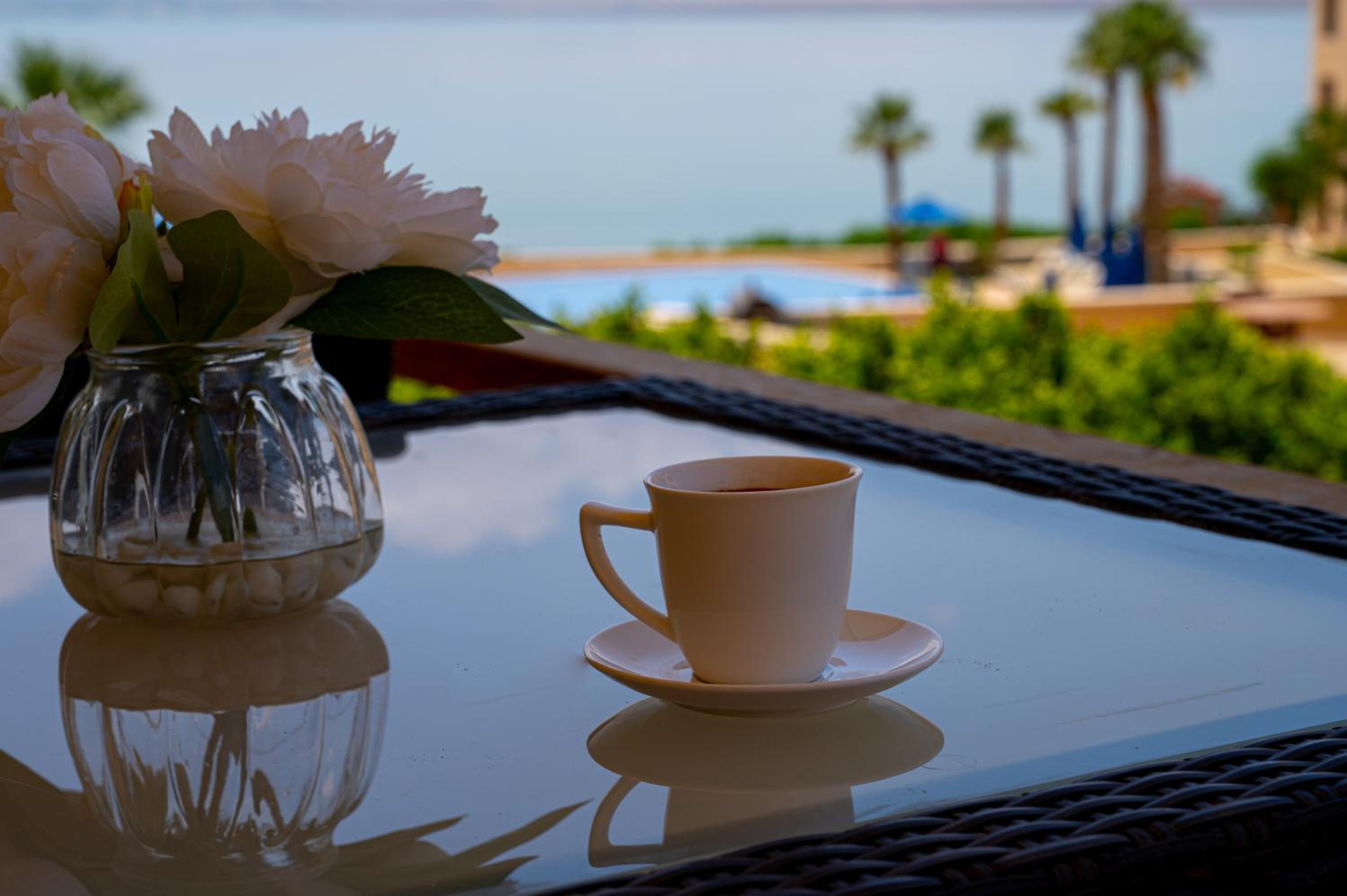 Sunset apartment in Samarah Dead Sea resort view 5