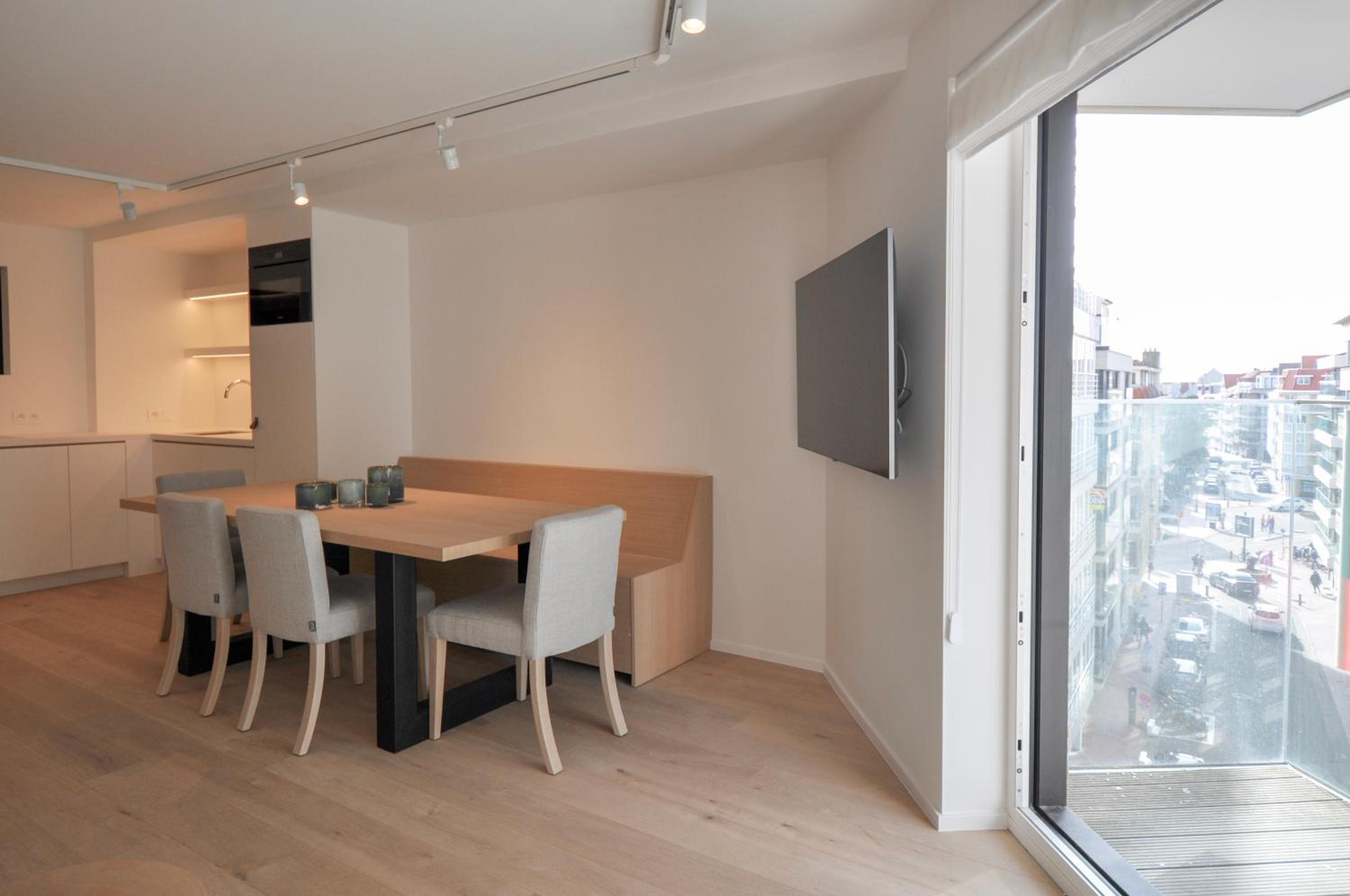 Premium modern flat at Zoute Beach 2 bicylcles included