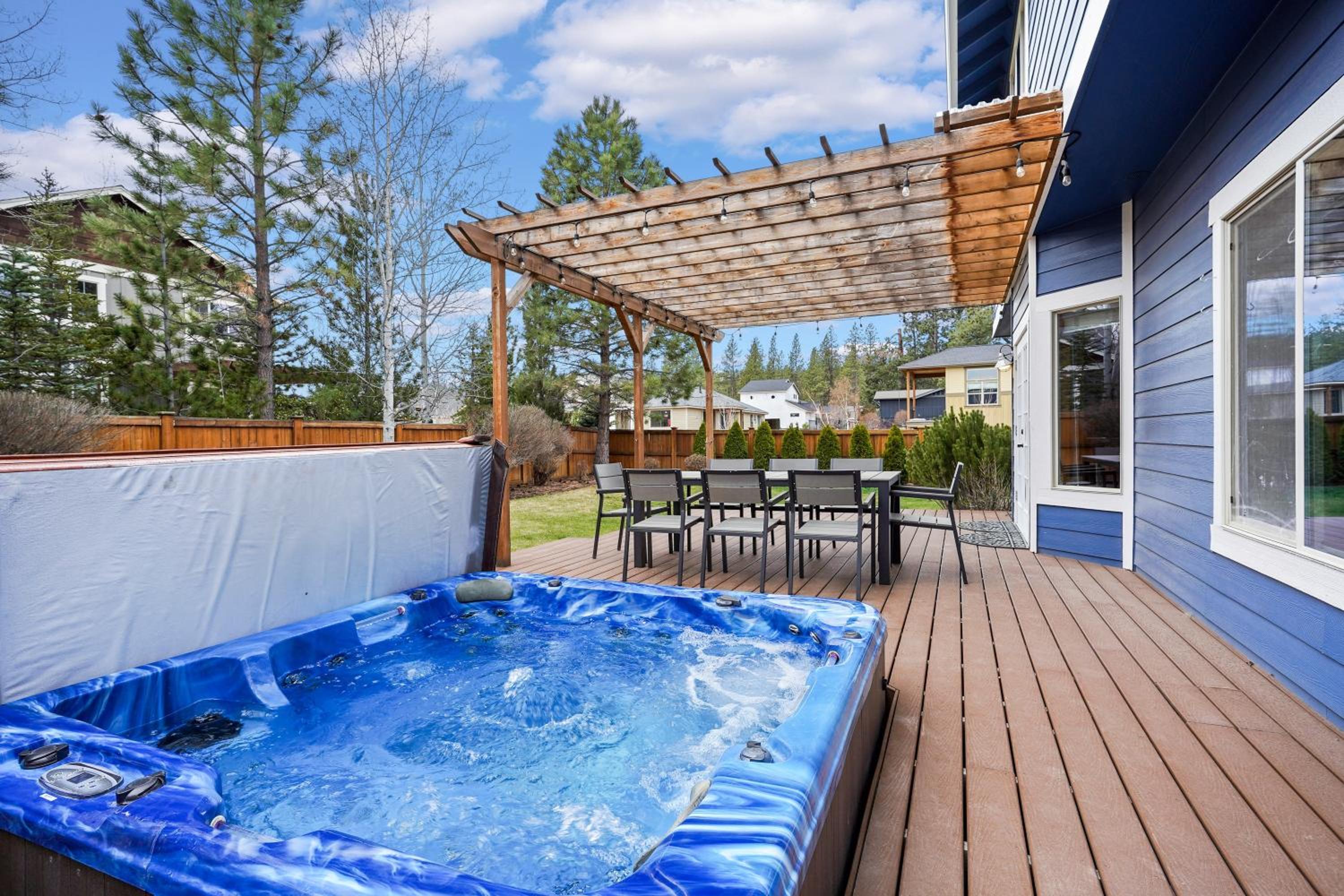 Professionally Decorated Shevlin Home features Private Hot Tub view 5