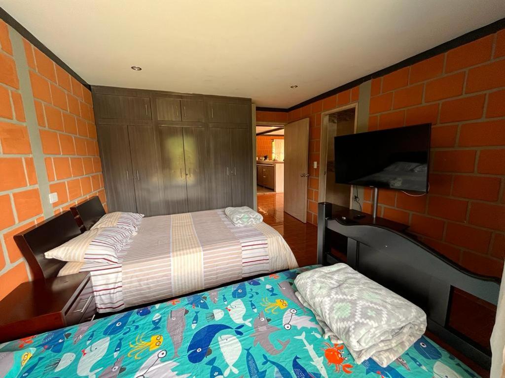 Tranquilo Chalet con Piscina en el Quindio