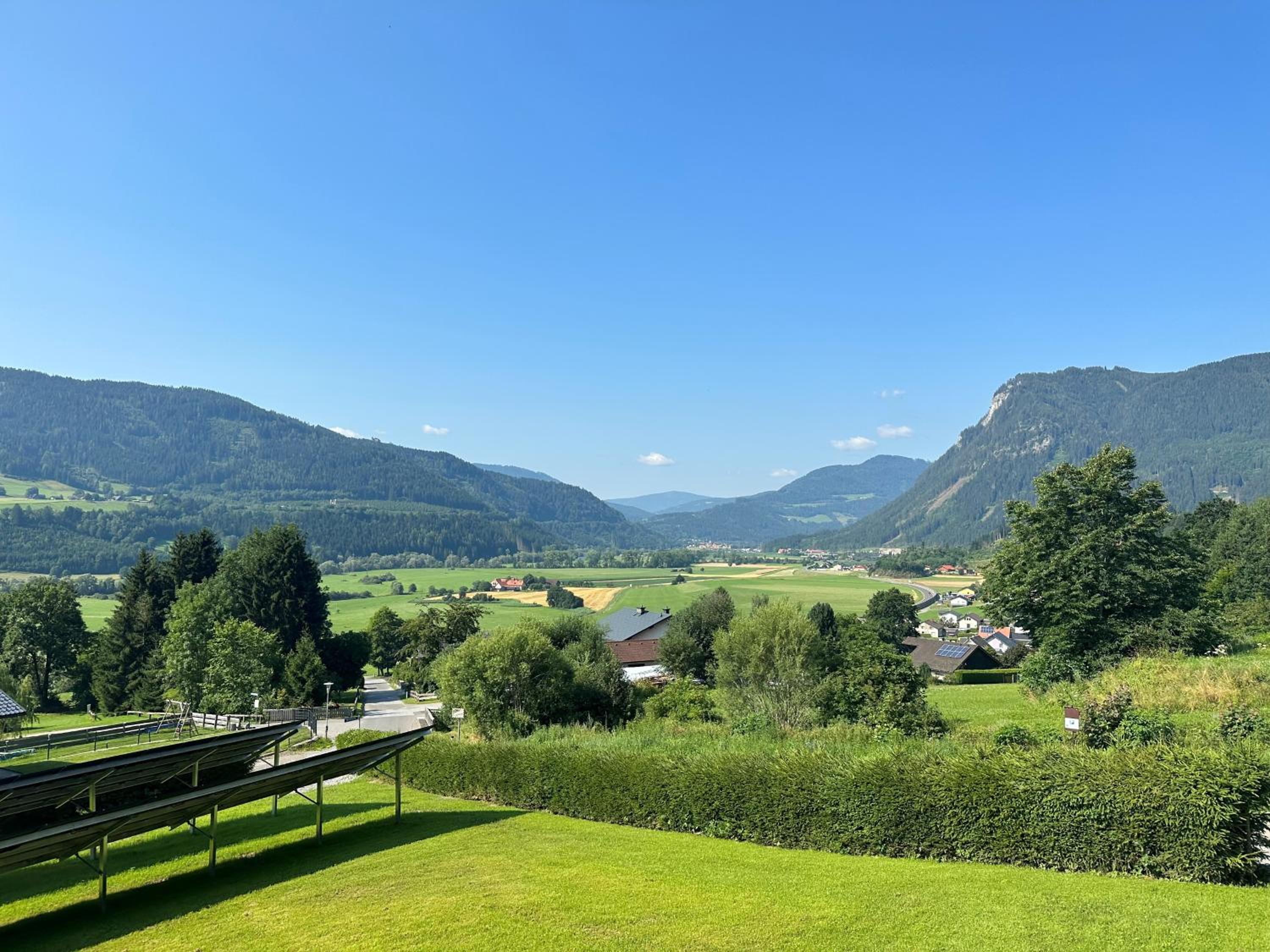 Panoramablick Scheifling