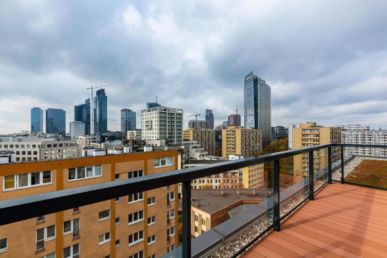 Golden Apartments Warsaw - Luxury Building, Rooftop Terrace, Sienna