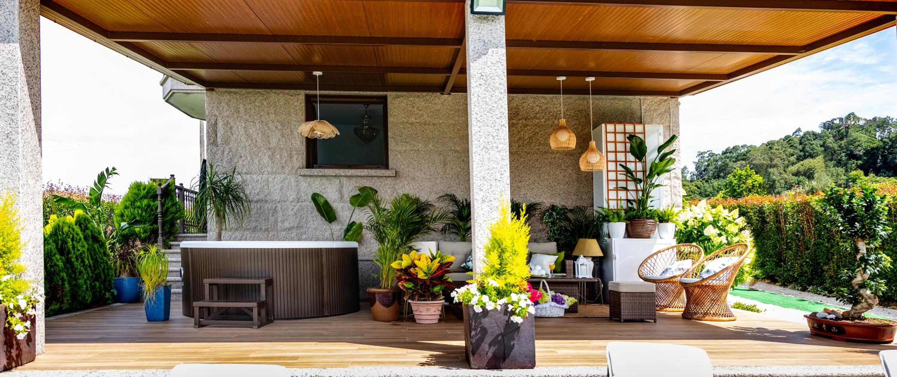 Casa Victoria garden con Jacuzzi y piscina