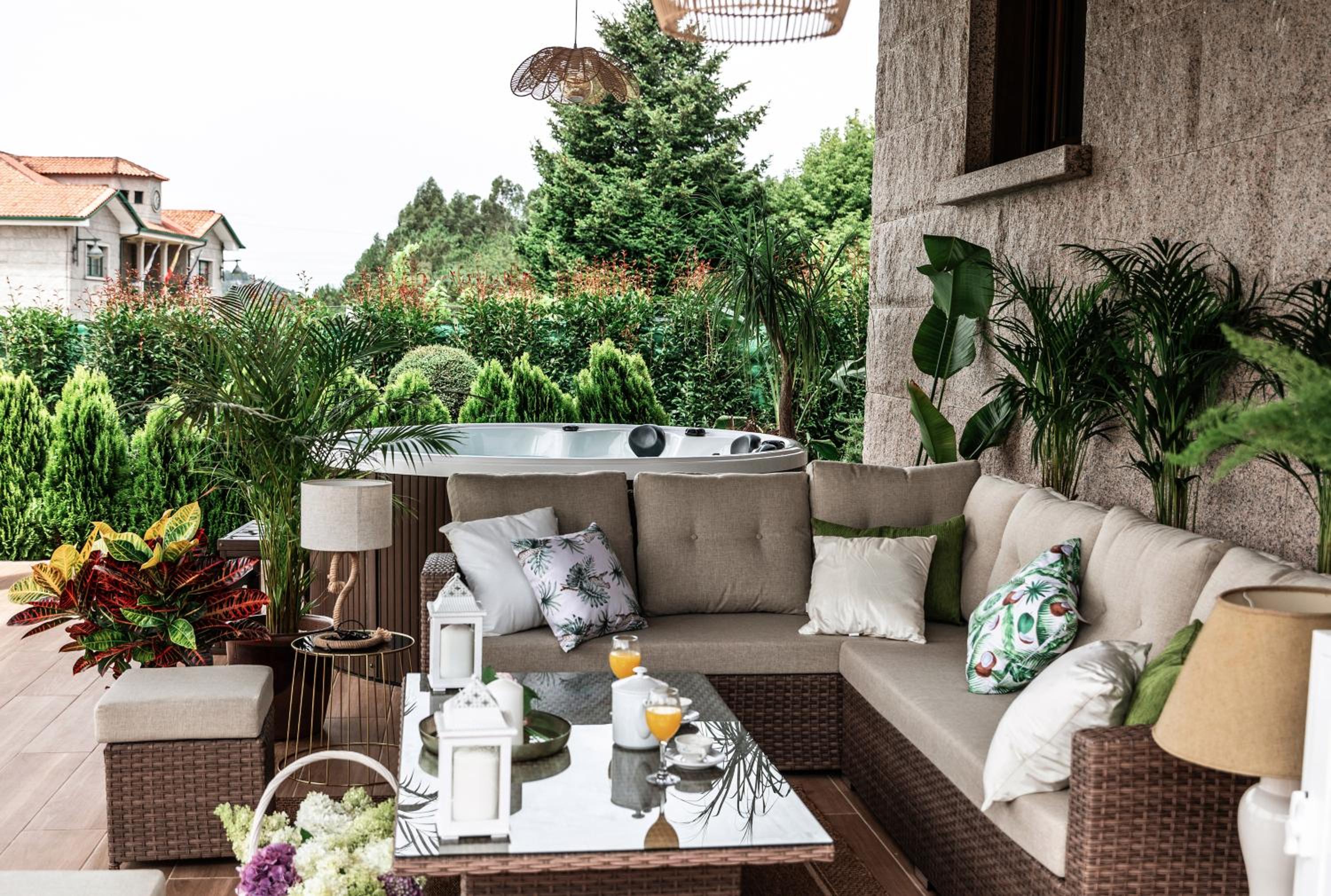 Casa Victoria garden con Jacuzzi y piscina