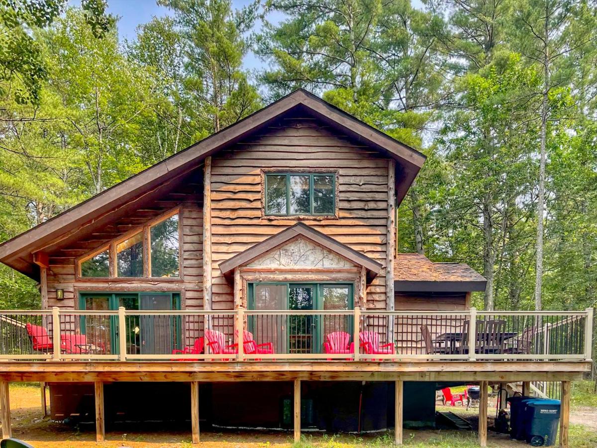 ADK Cabin with Hot Tub, Near Whiteface, Lake Placid, Fire Pit, Game Rm view 3