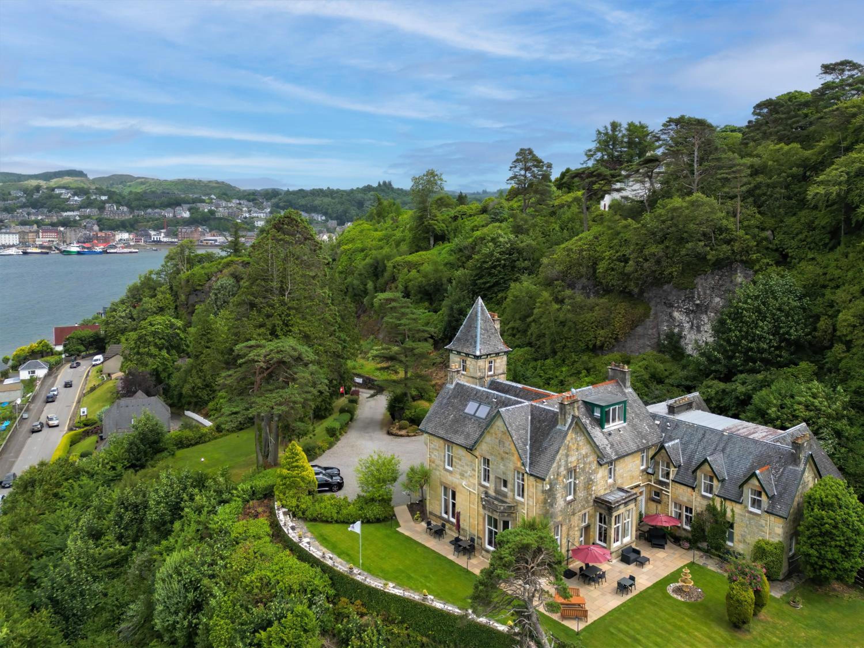 Dungallan Country House view 2