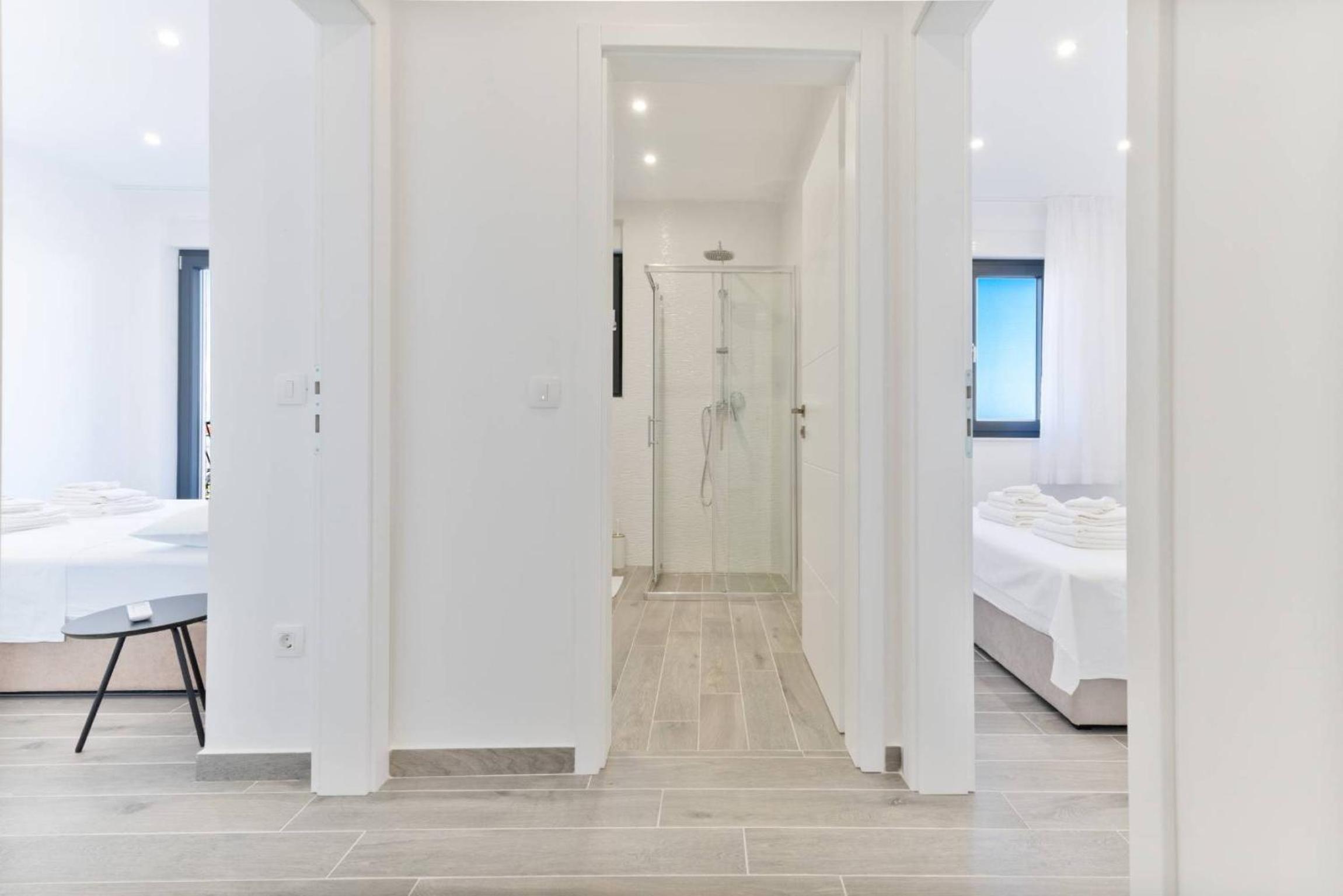 Apartamento Sunset con vistas al mar en Sevid — bathroom