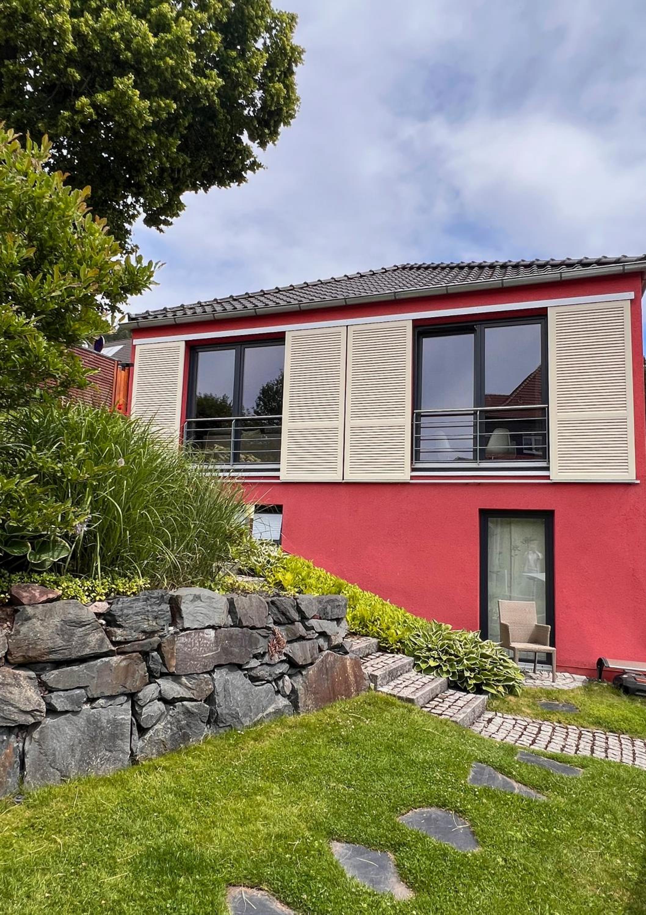 Exklusives Ferienhaus Conradshöh mit Sauna und Terrasse