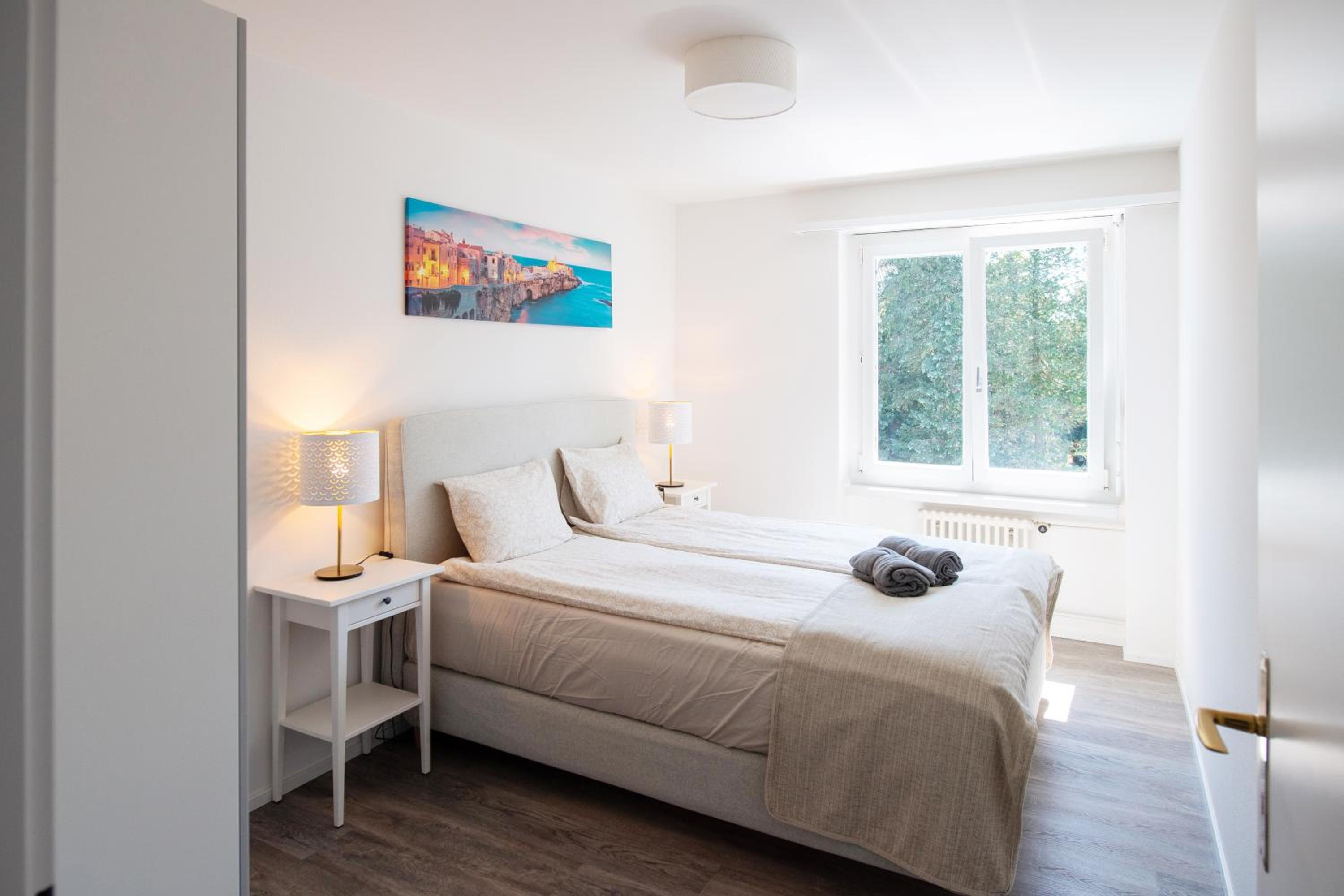 Moderne & helle Wohnung mit Netflix & Bergsicht