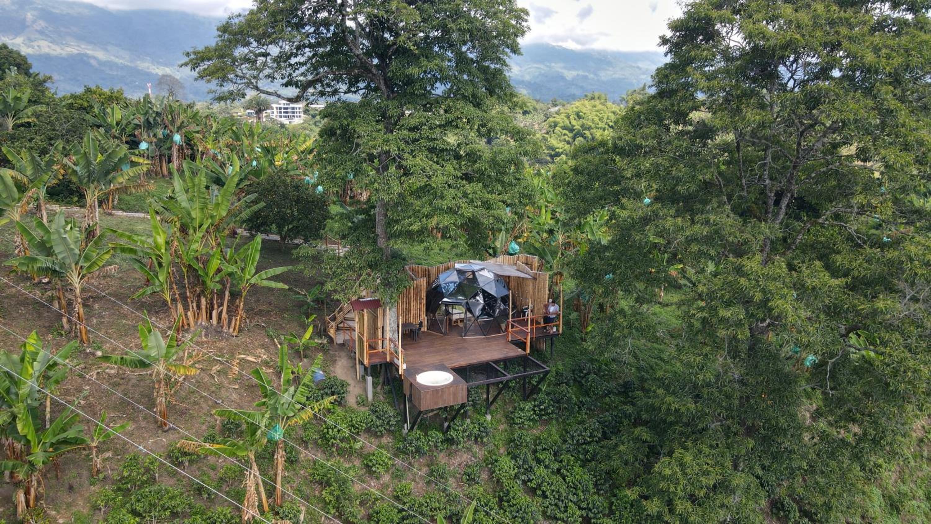 Happy Glamping Quindio - Tipo Domo Traslúcido