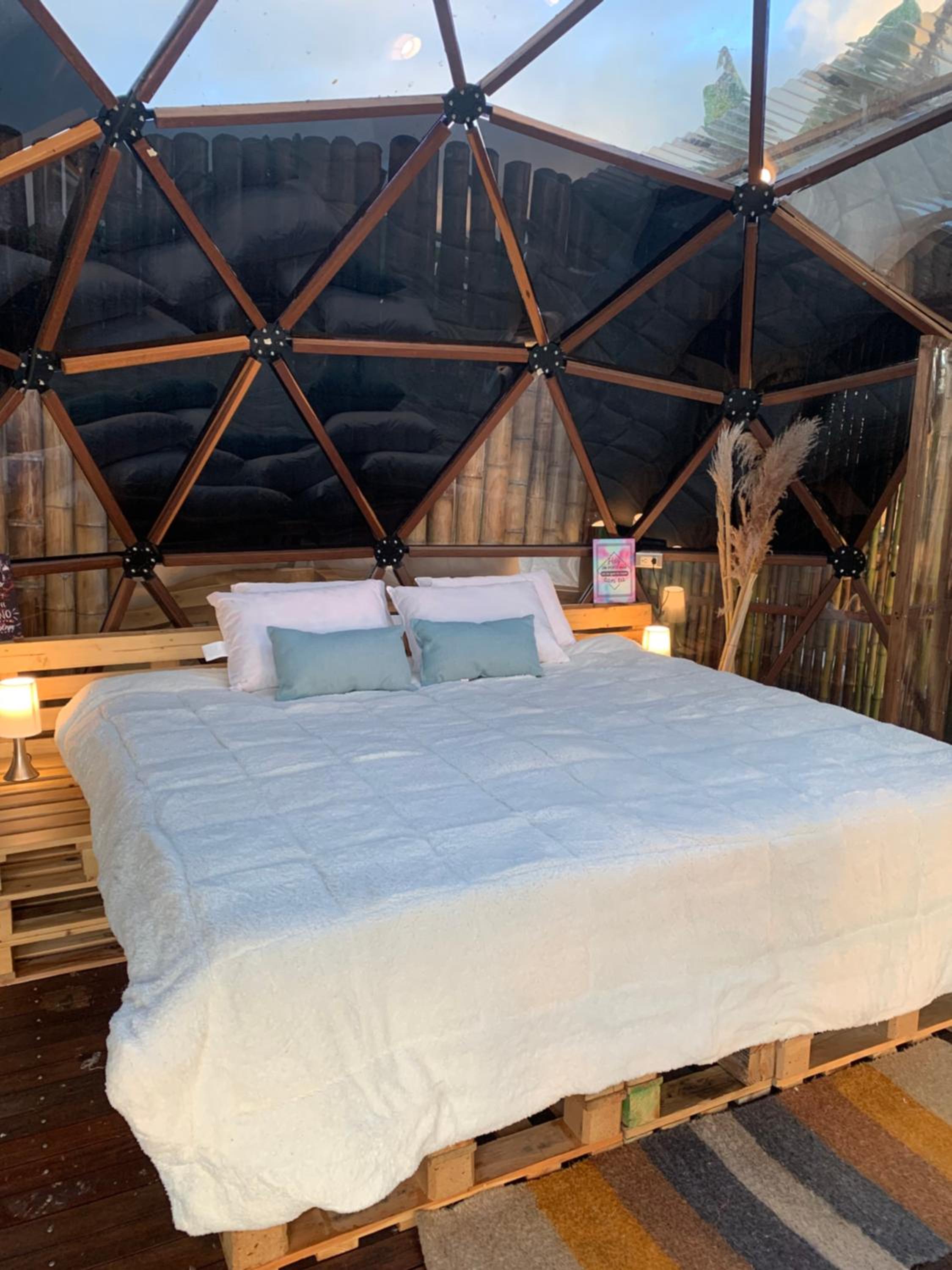 Happy Glamping Quindio - Tipo Domo Traslúcido