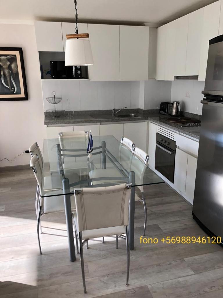 Departamento en la playa en la laguna de cristal