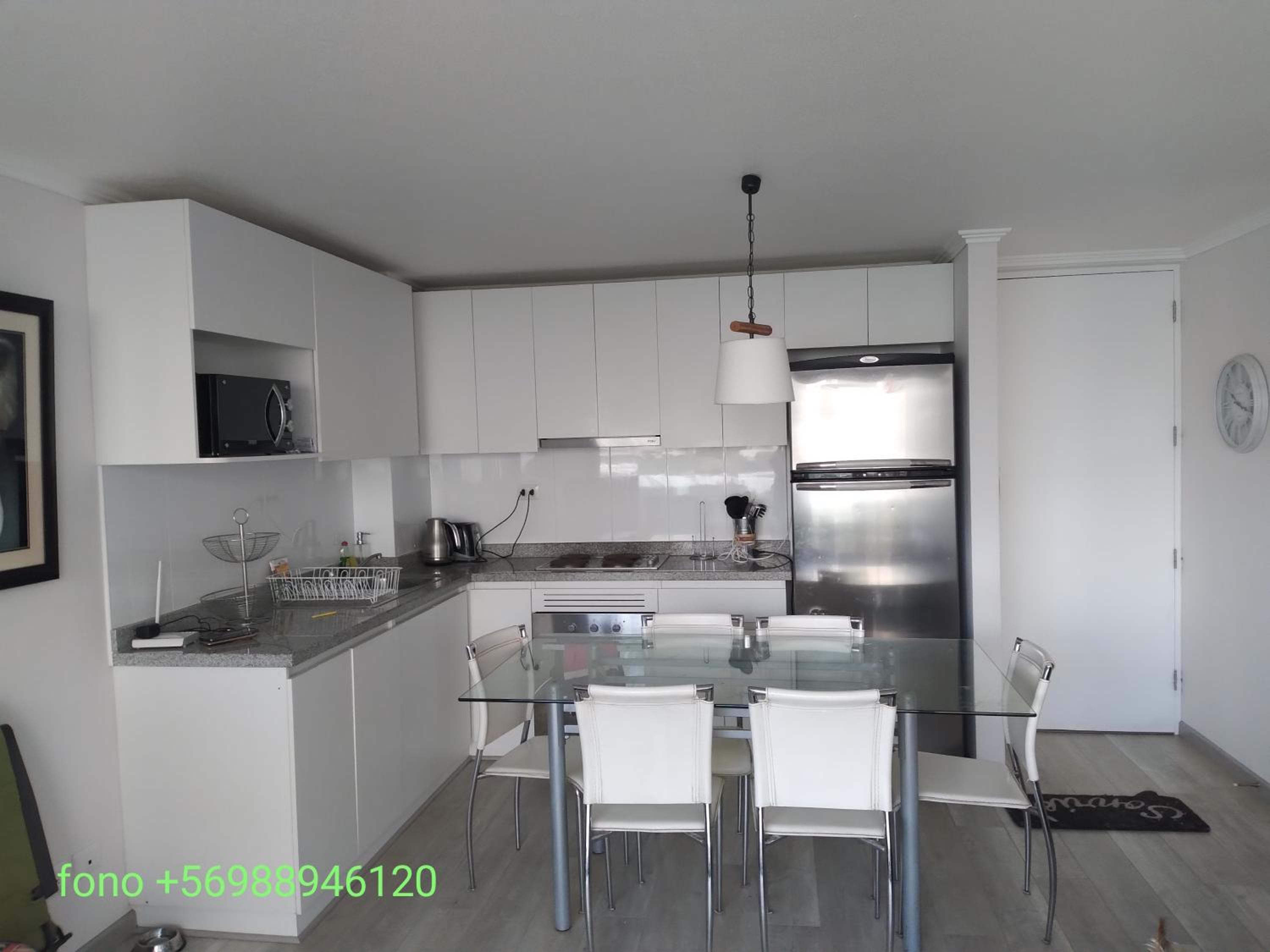 Departamento en la playa en la laguna de cristal