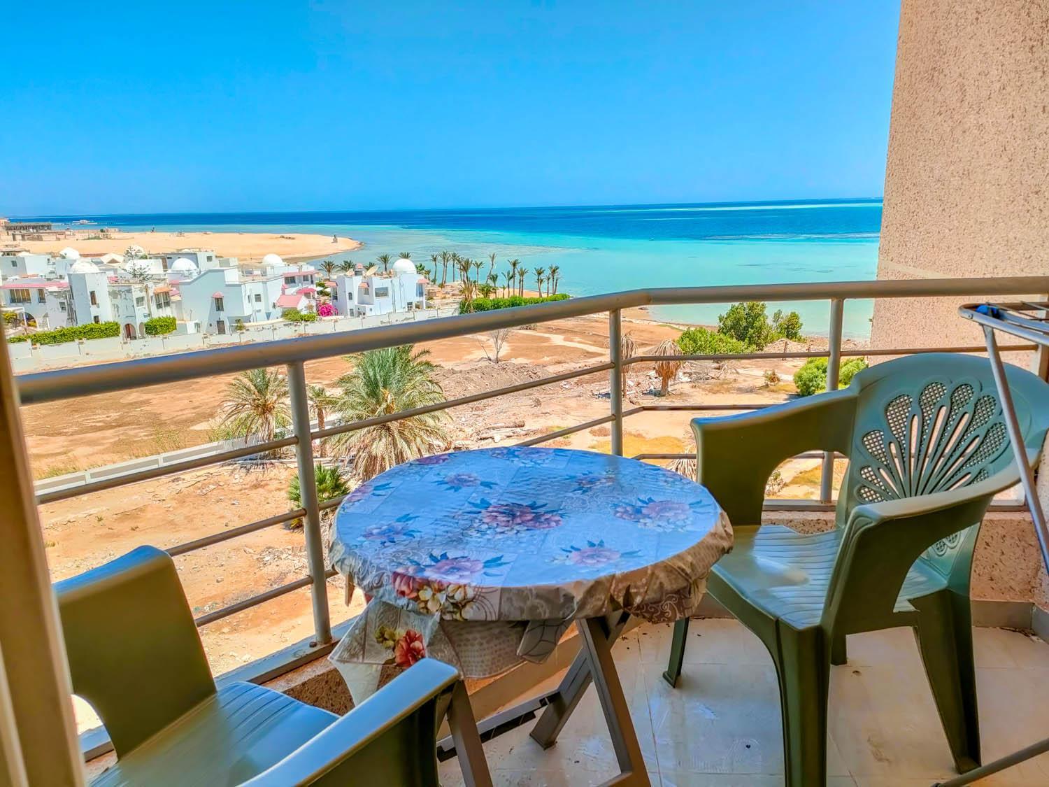 Sea view studio with private beach Casablanca Beach Resort