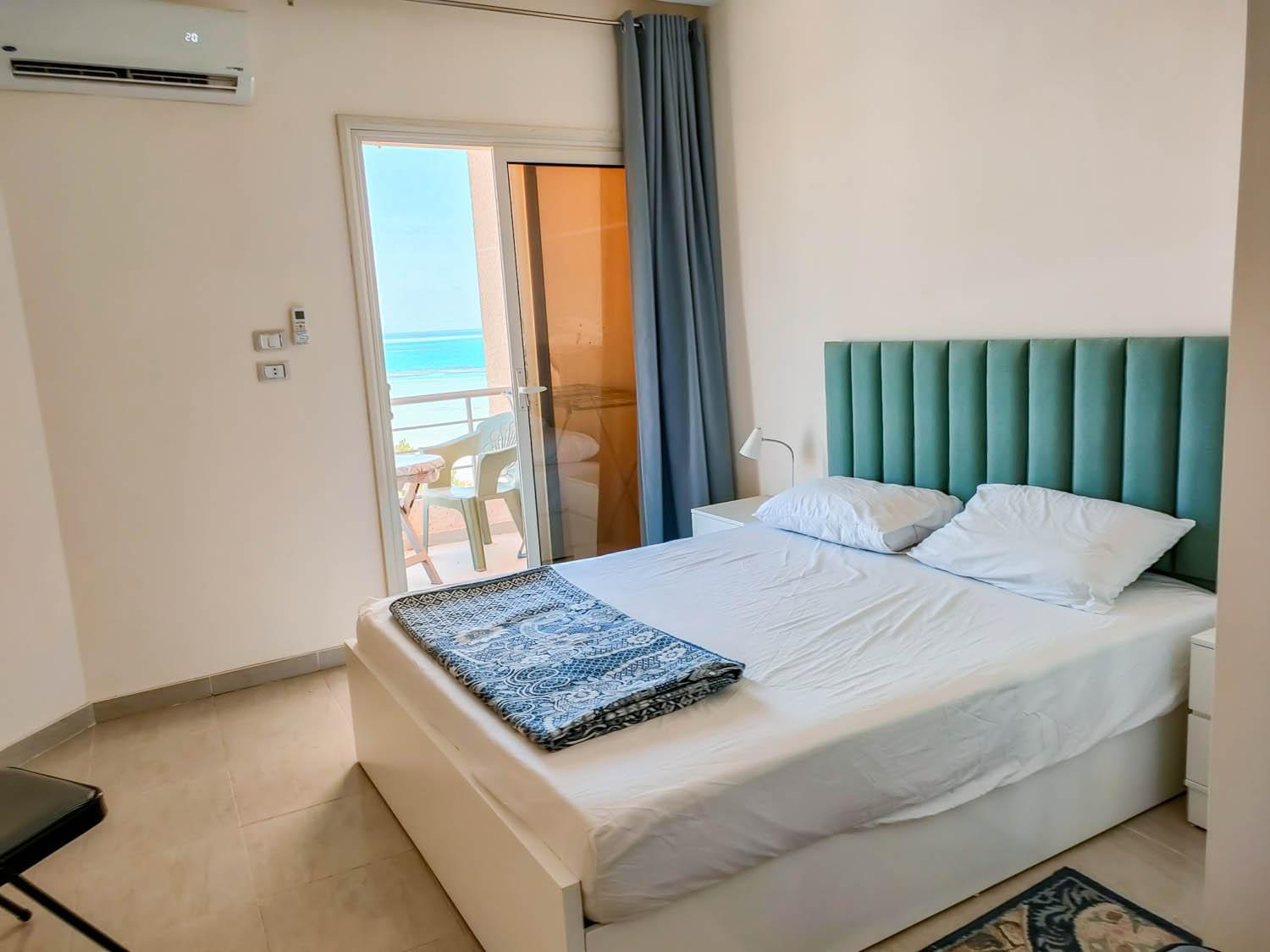 Sea view studio with private beach Casablanca Beach Resort