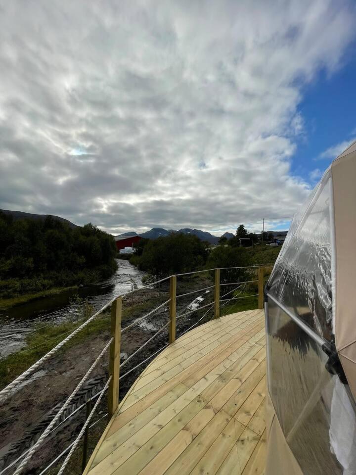 Storjord Farmstay Glamping view 2
