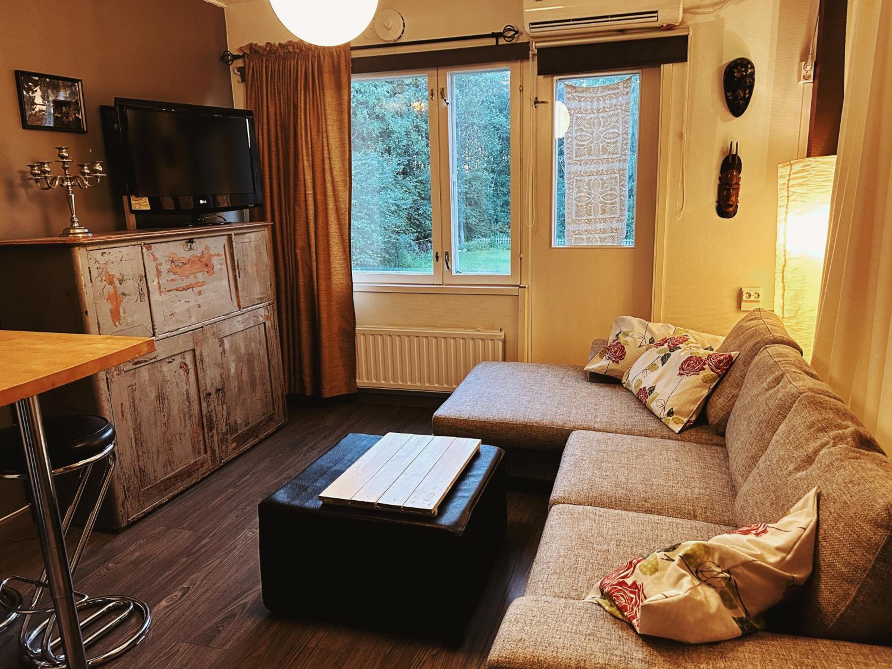 Wanha Koulu Tahko 2h Huone, Sauna, Minikeittiö, Rinteet Spa Ravintola 6km, Sali, Wifi, Lemmikit OK, Edukas view 5