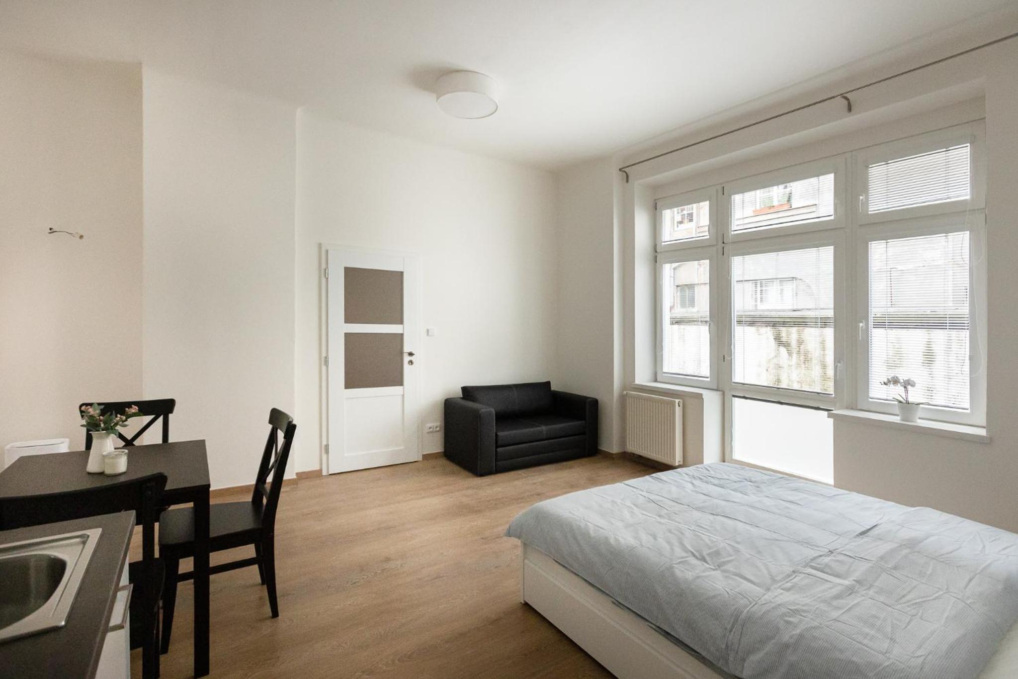 Cozy Studio in quiet courtyard near Charles Bridge