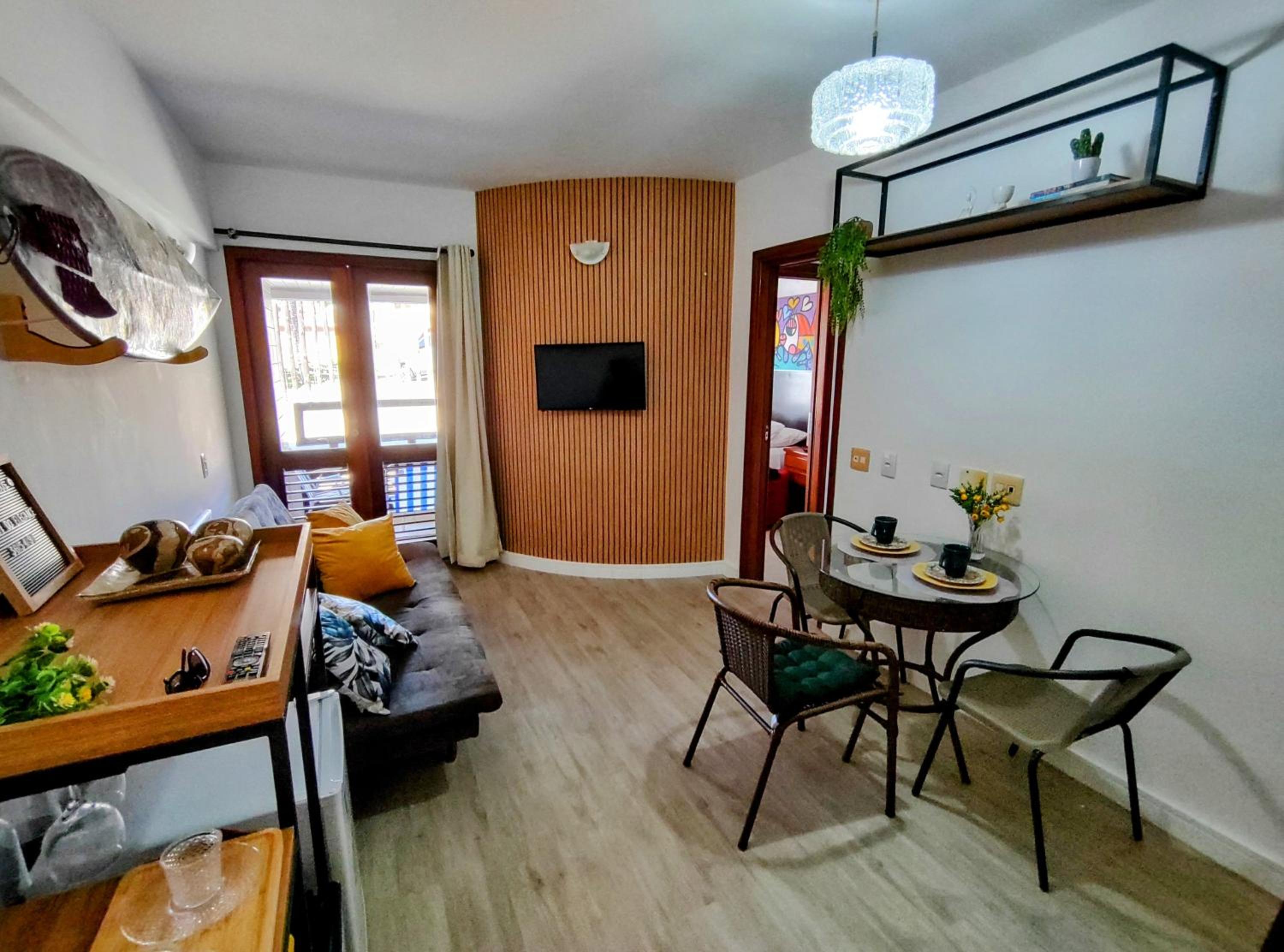 Lindo flat na beira da praia - ELEGANCE FLAT