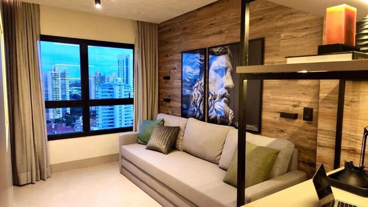 Loft de Luxo c/ Home Office ao lado Shopping CG.