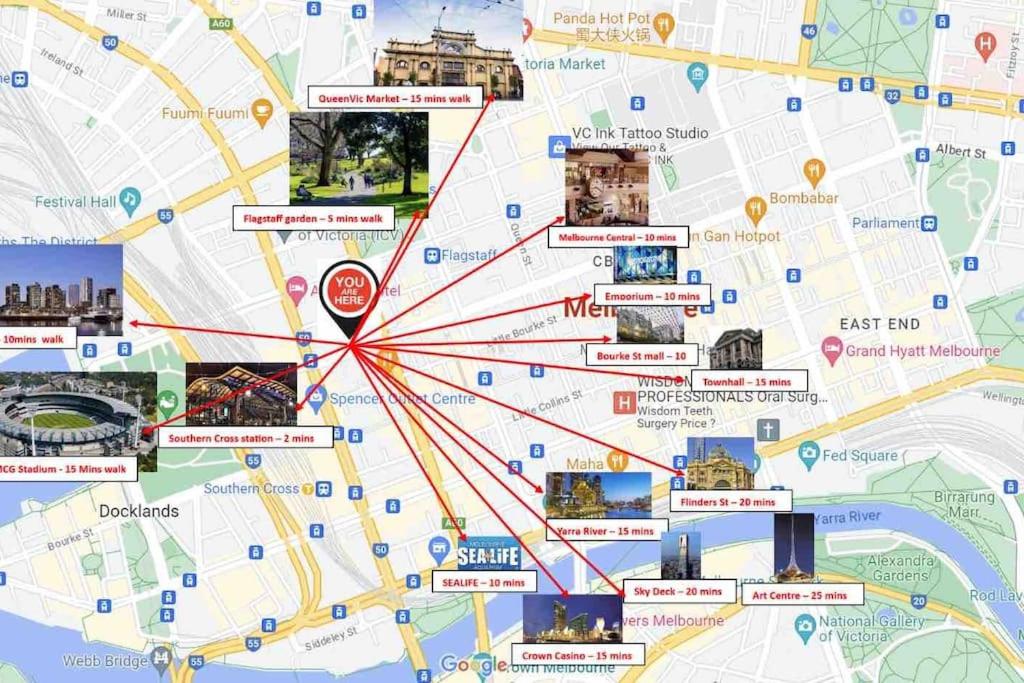 2Brooms Max for5 at Heart of CBD 1Free Parking