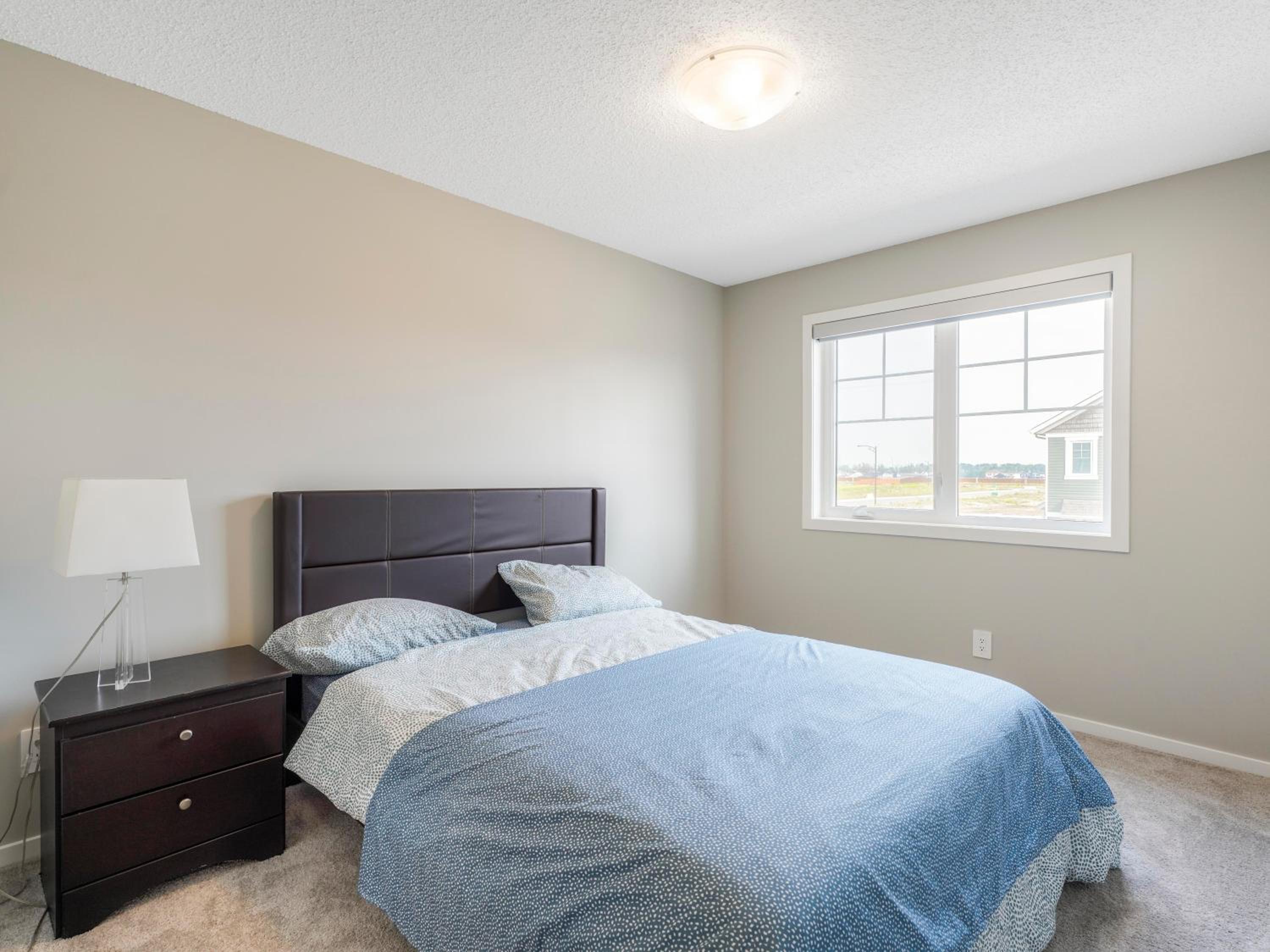 A cozy 3 bedroom new house with 2 living rooms