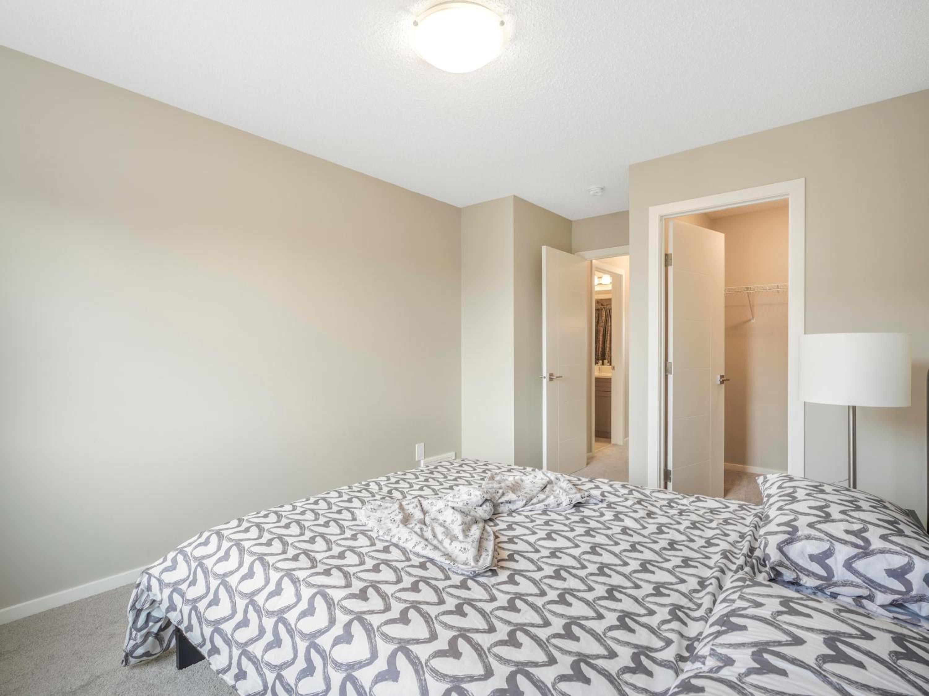 A cozy 3 bedroom new house with 2 living rooms