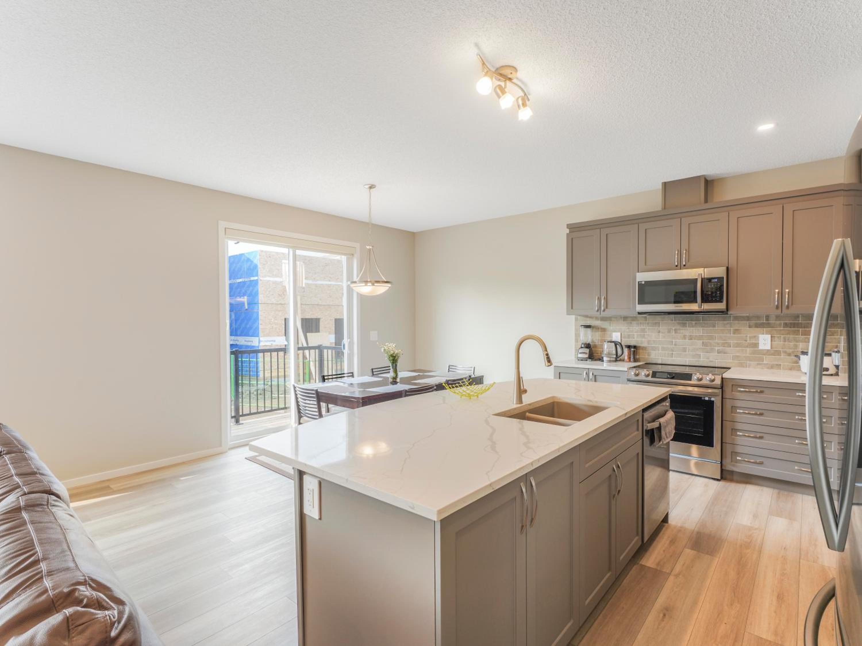 A cozy 3 bedroom new house with 2 living rooms