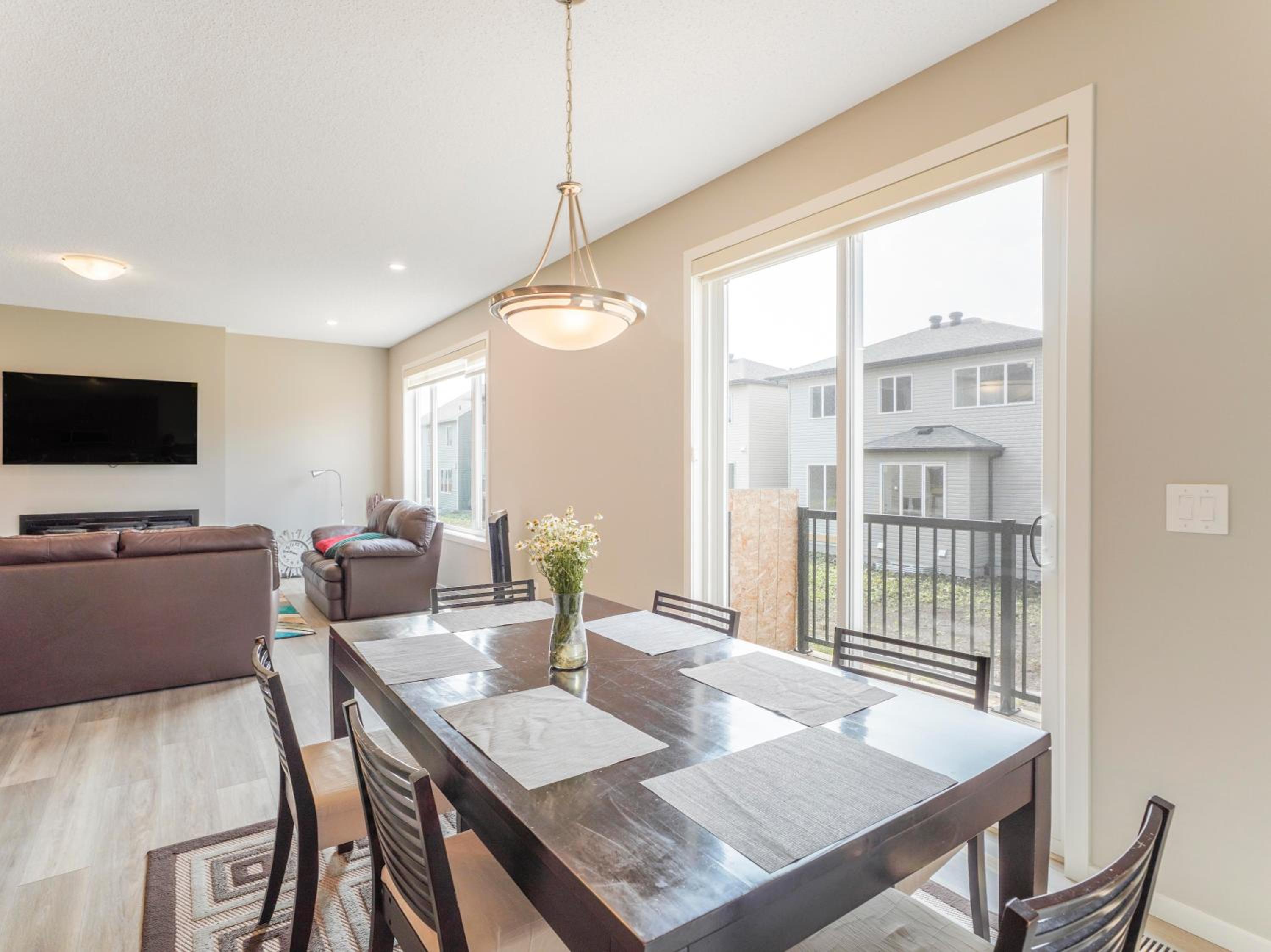 A cozy 3 bedroom new house with 2 living rooms
