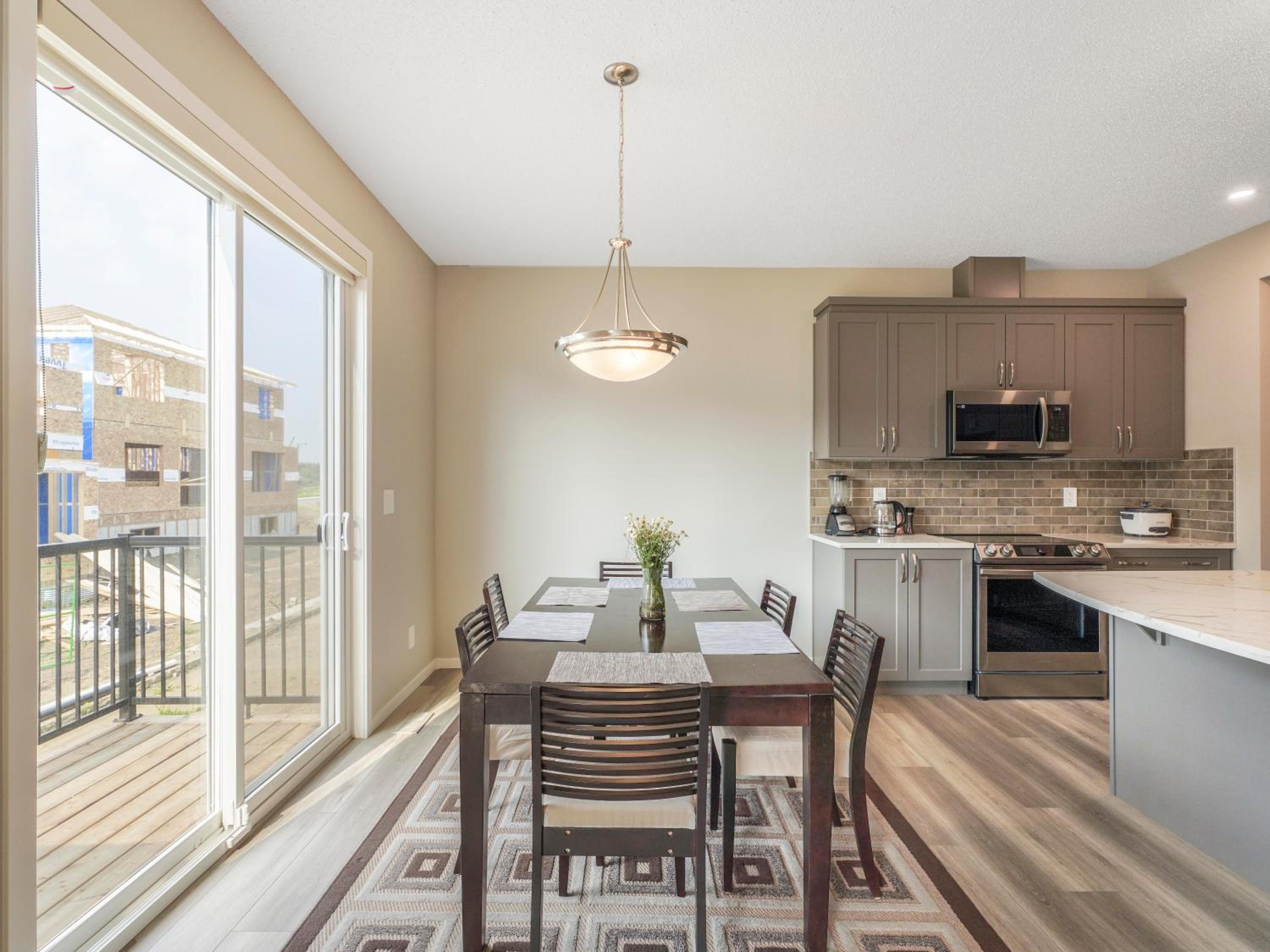 A cozy 3 bedroom new house with 2 living rooms