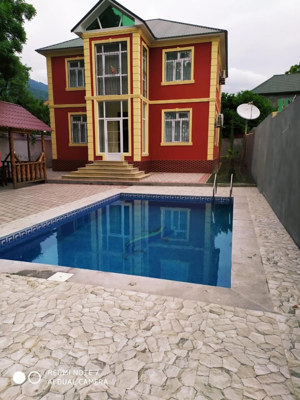 Red Villa Big swimming pool