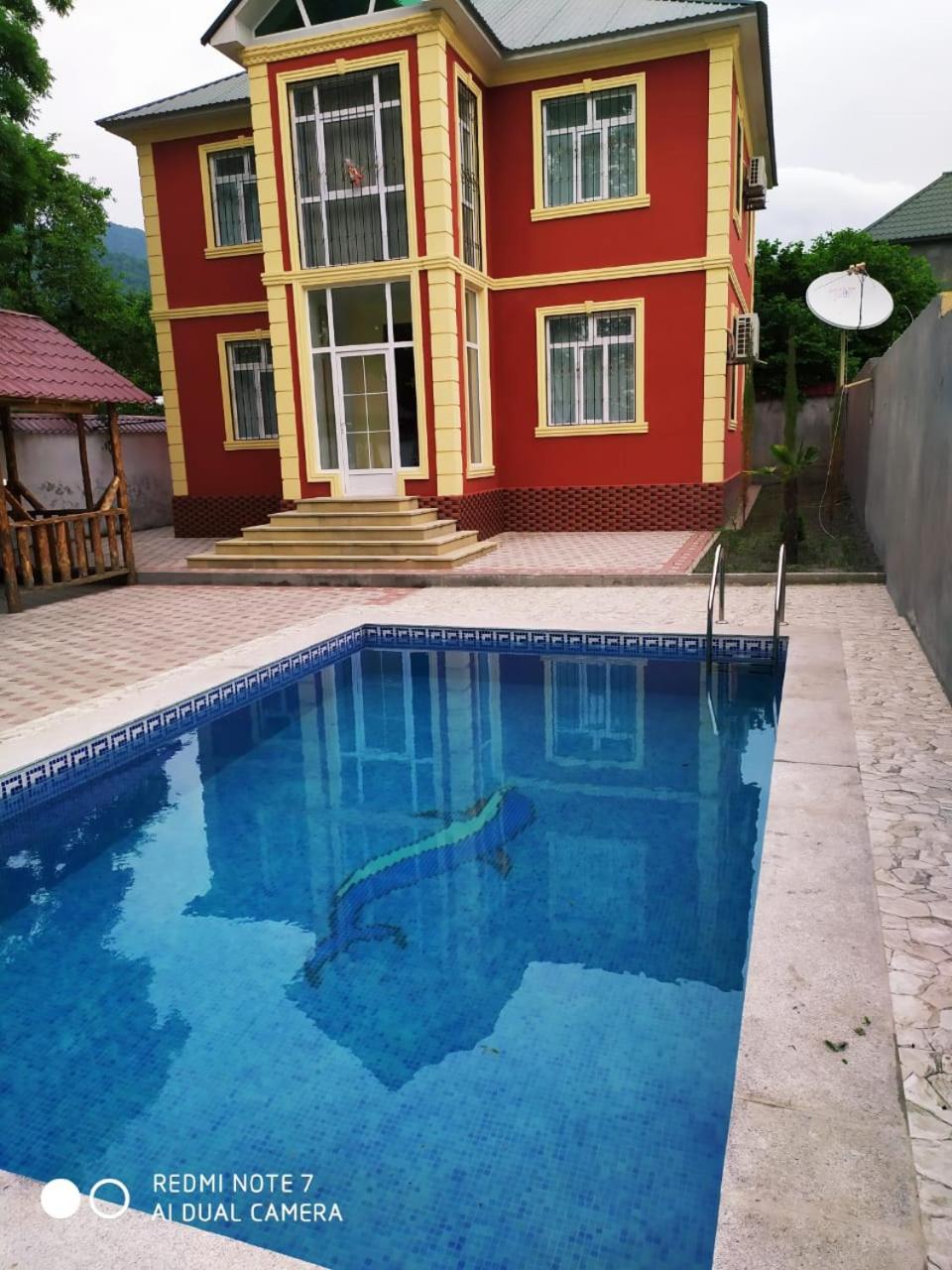 Red Villa Big swimming pool