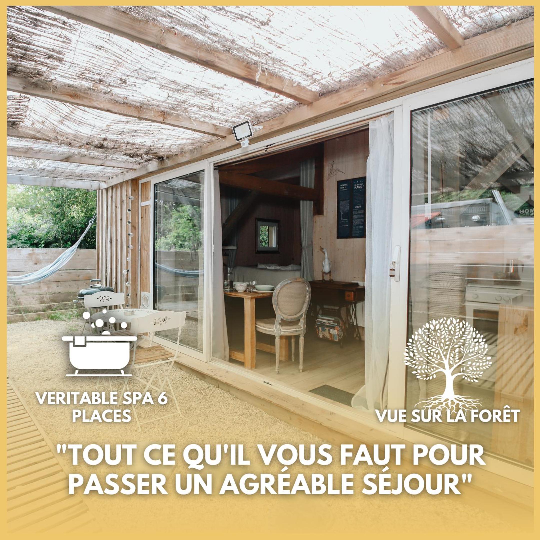 Le Cabanon doré, Suite SPA et nature chez Ivona Vacances