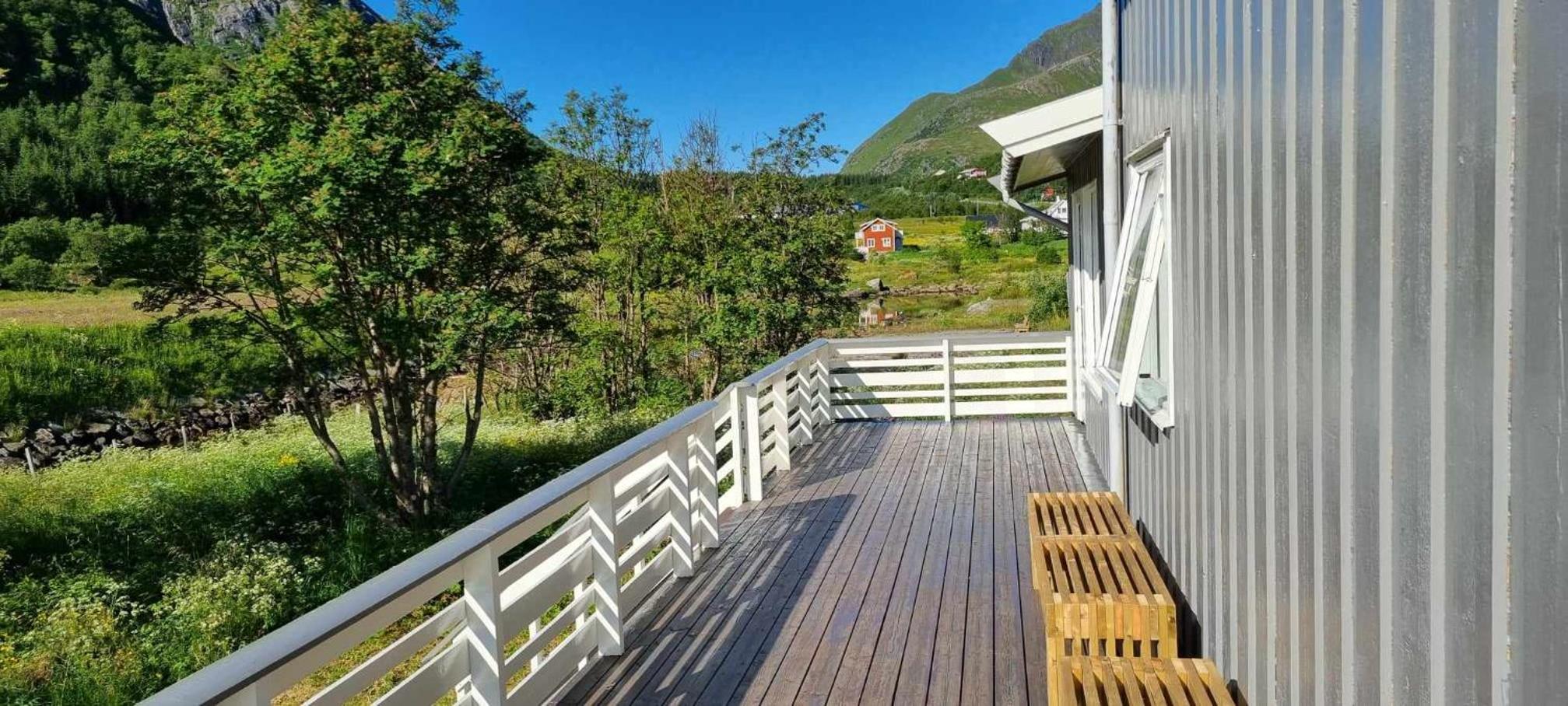 Landsbyhus i Lofoten