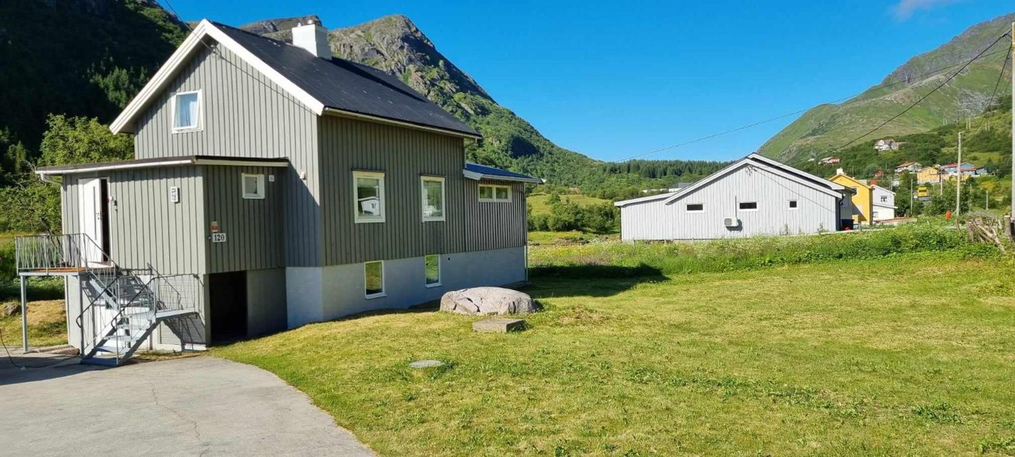 Landsbyhus i Lofoten
