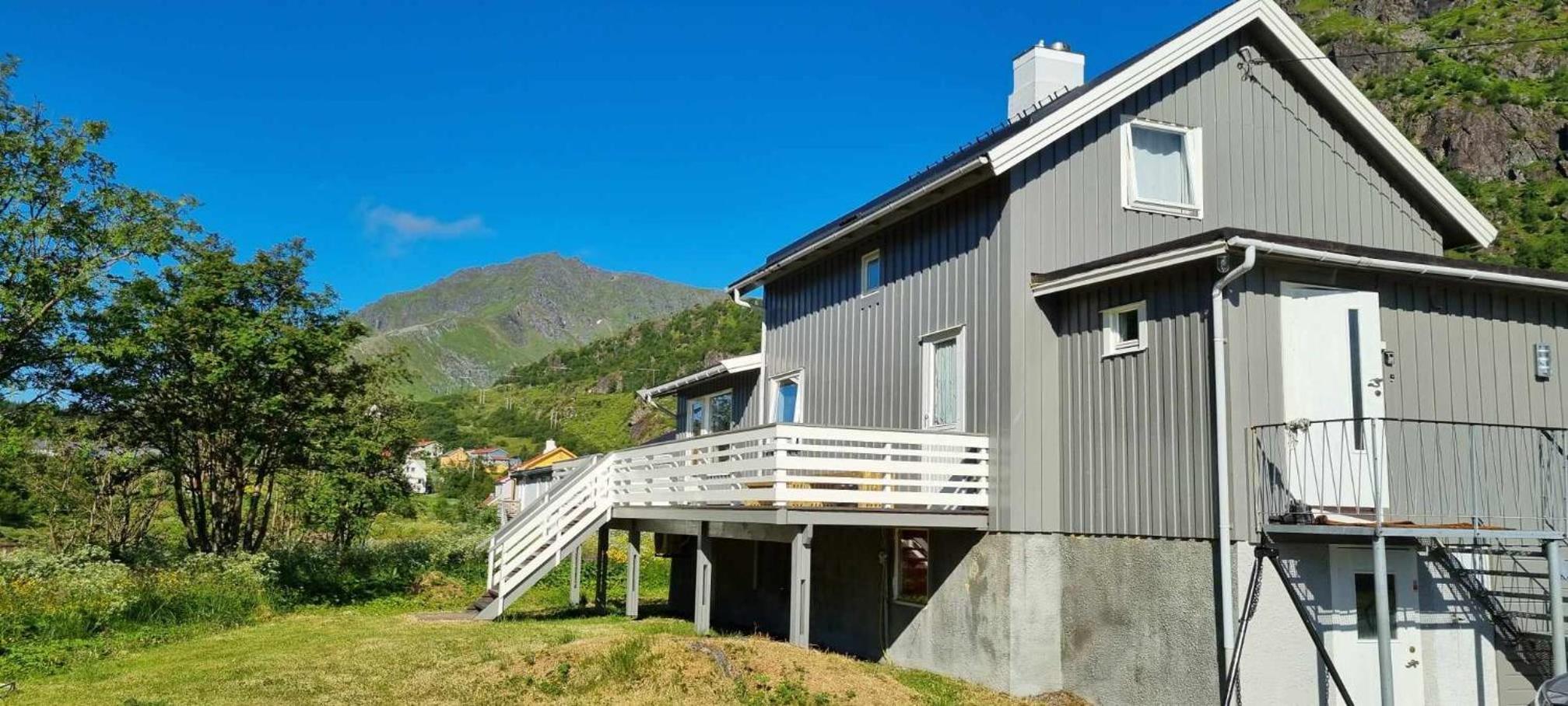 Landsbyhus i Lofoten