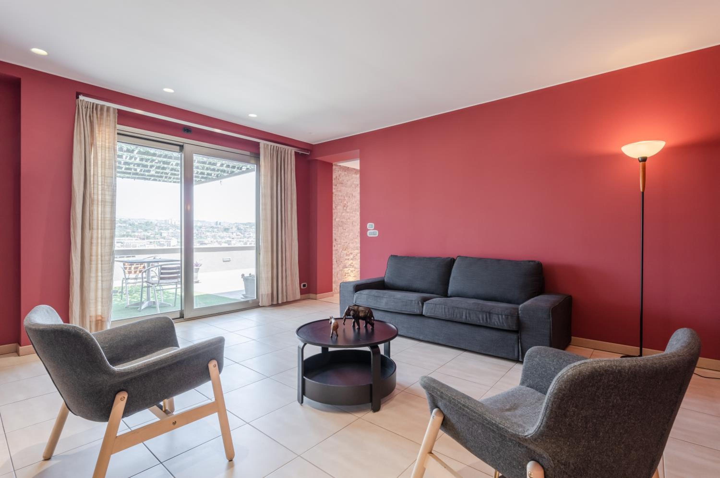 Etna View Superior Flat with Terrace and Jacuzzi view 5
