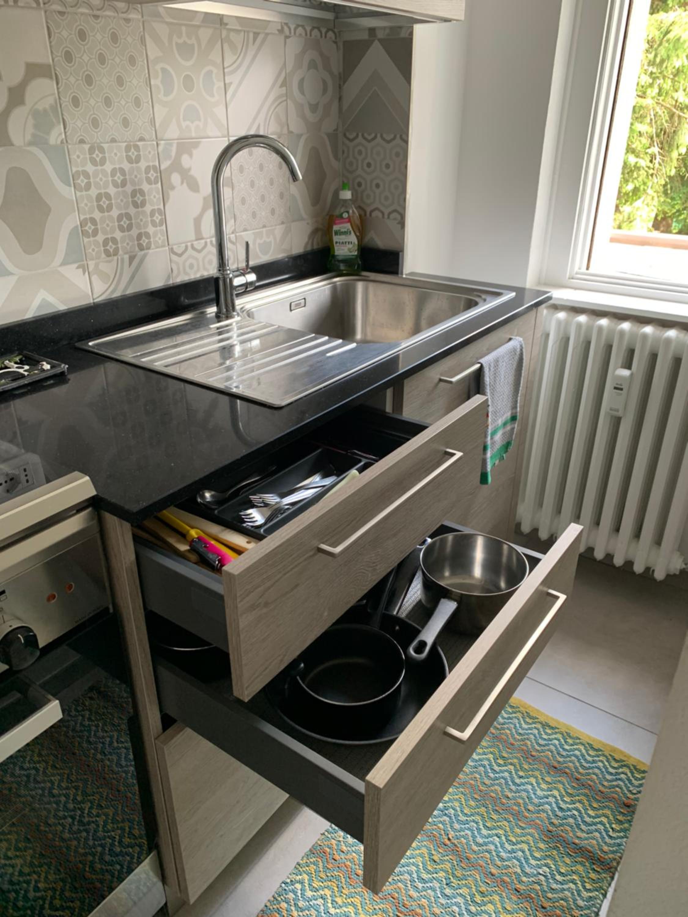 Sunny two room apartment in Campo Carlo Magno