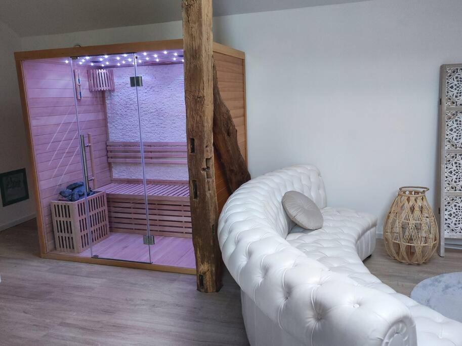 Loft blanc (baignoire balnéo et sauna)