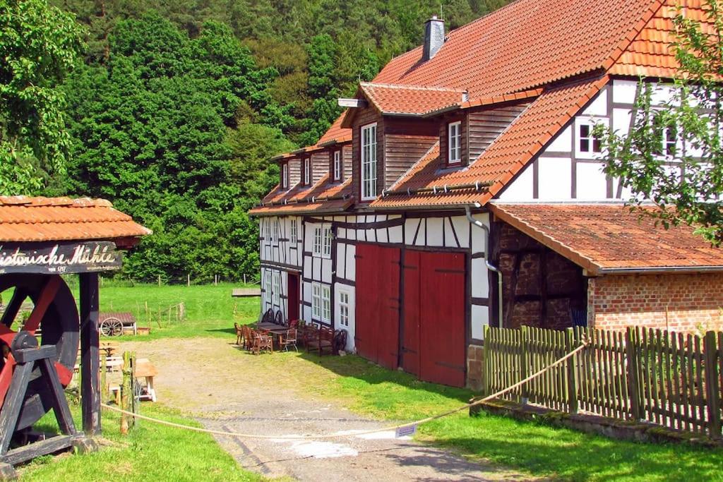 Historische romantische Mühle