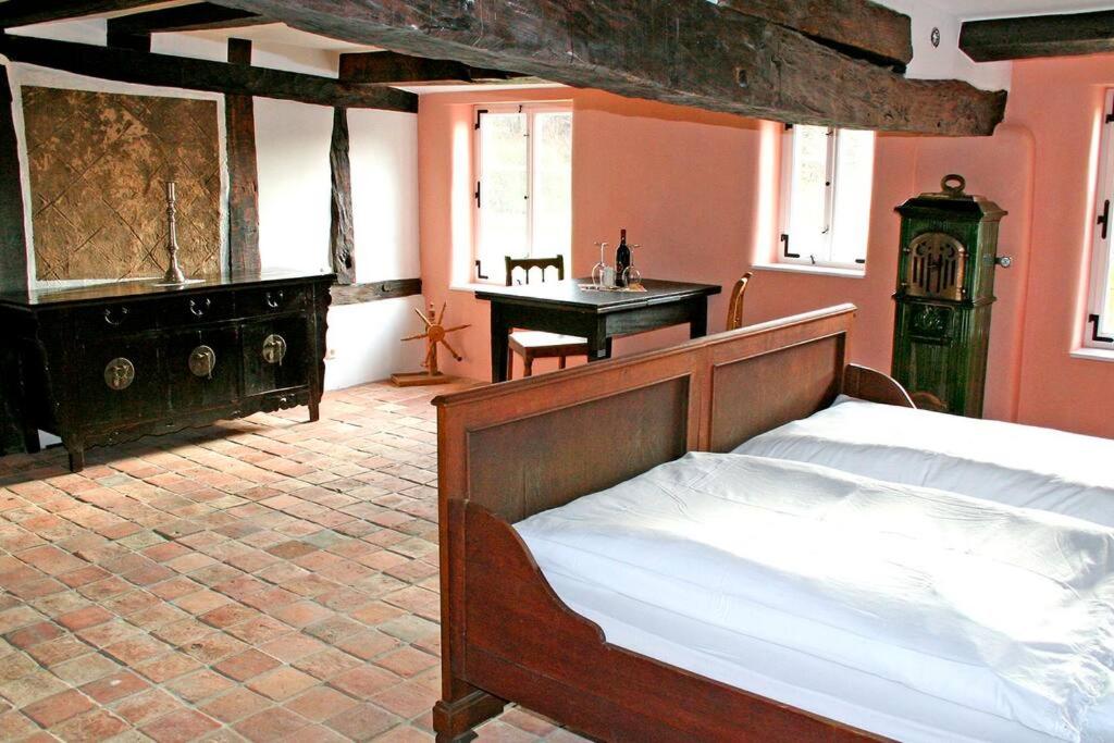Historische romantische Mühle