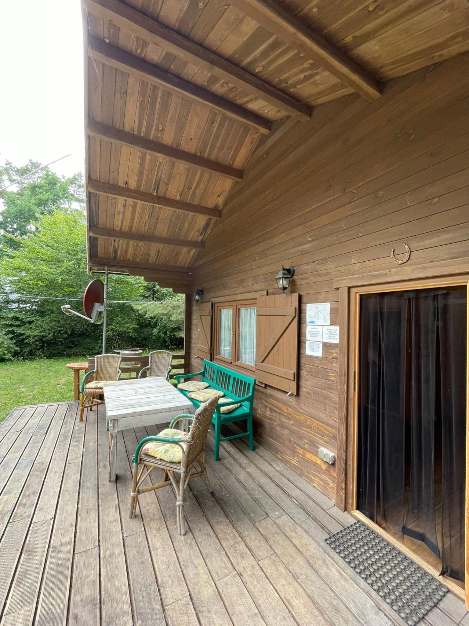outdoor BBQ area